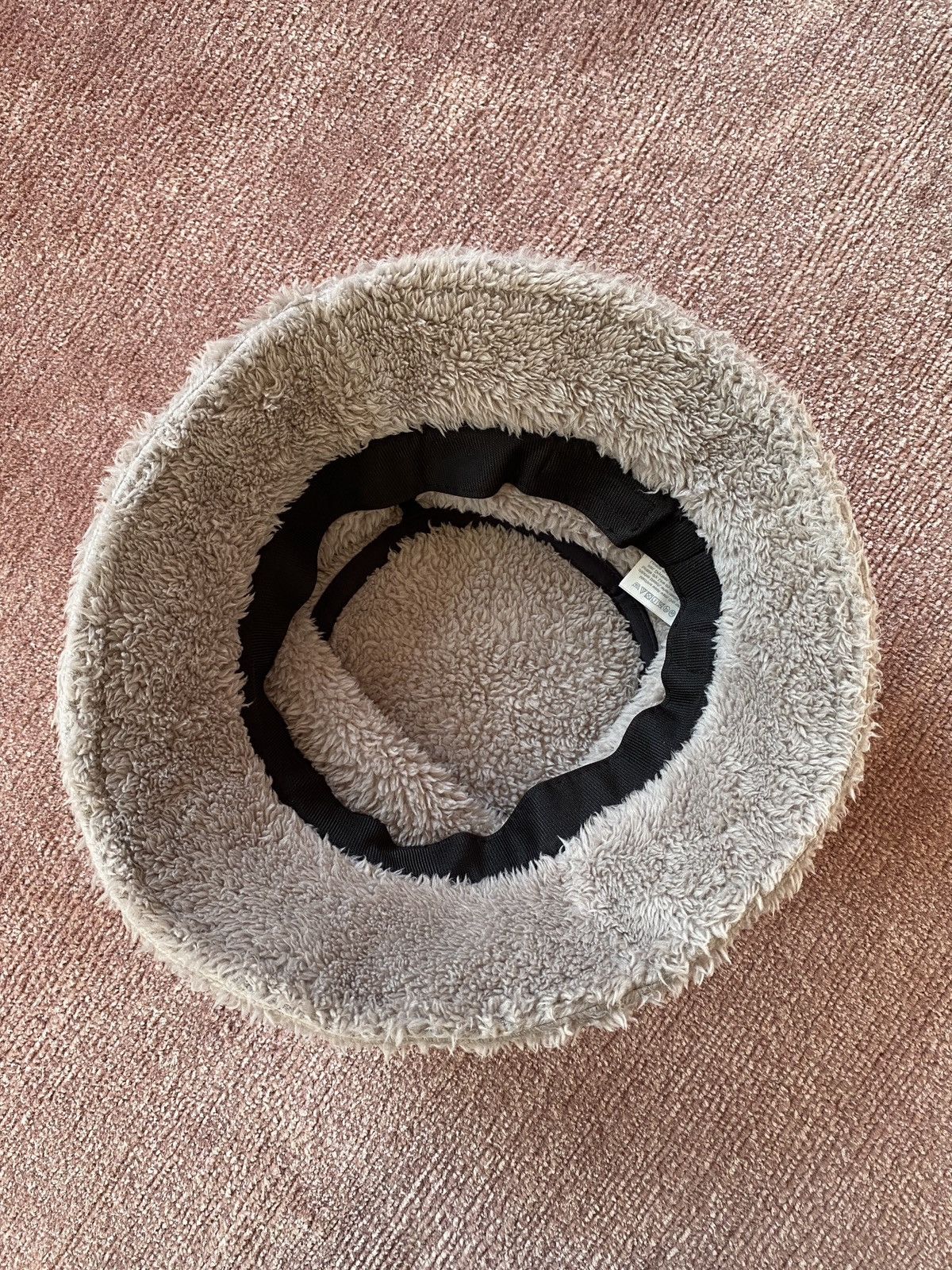 Muji Muji Recycle Polyester Boa Bucket Hat Size ONE SIZE - 3 Thumbnail