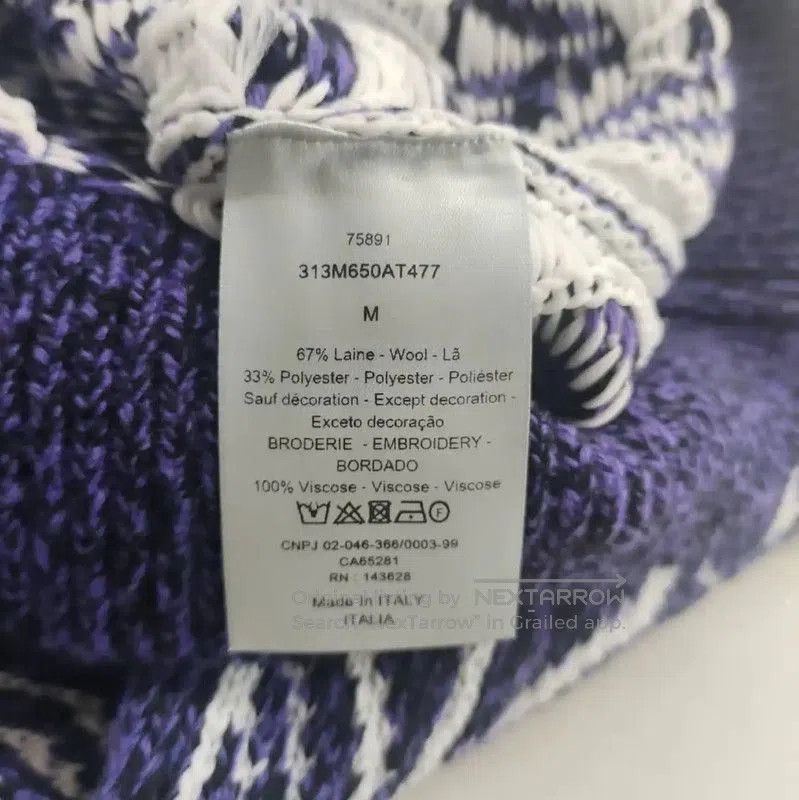 Dior Dior Colorblock Wool Pullover Sweater for Women . Size M / US 6-8 / IT 42-44 - 4 Thumbnail