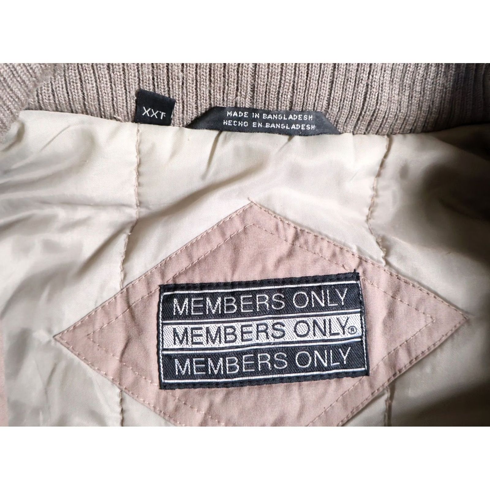 Members Only VINTAGE Members Only Iconic Bomber Jacket Mens 2XL Tall Gray Insulated Eagle Embroidery Size US XXL / EU 58 / 5 - 3 Thumbnail