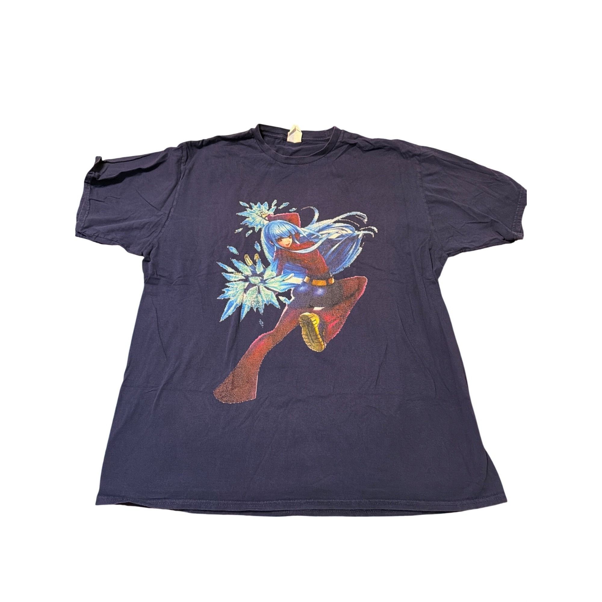 Other Kula Diamond Anime Graphic T Shirt Navy Blue Port & Co 100% Size US XXL / EU 58 / 5 - 1 Thumbnail