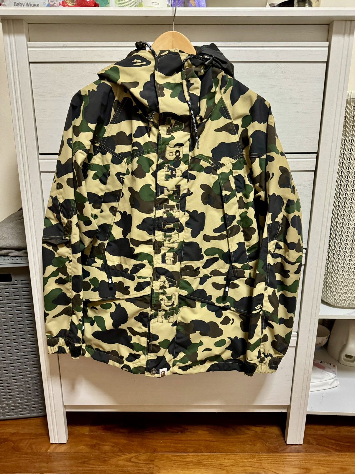 Bape 1st Camo Snowboard Jacket Grailed