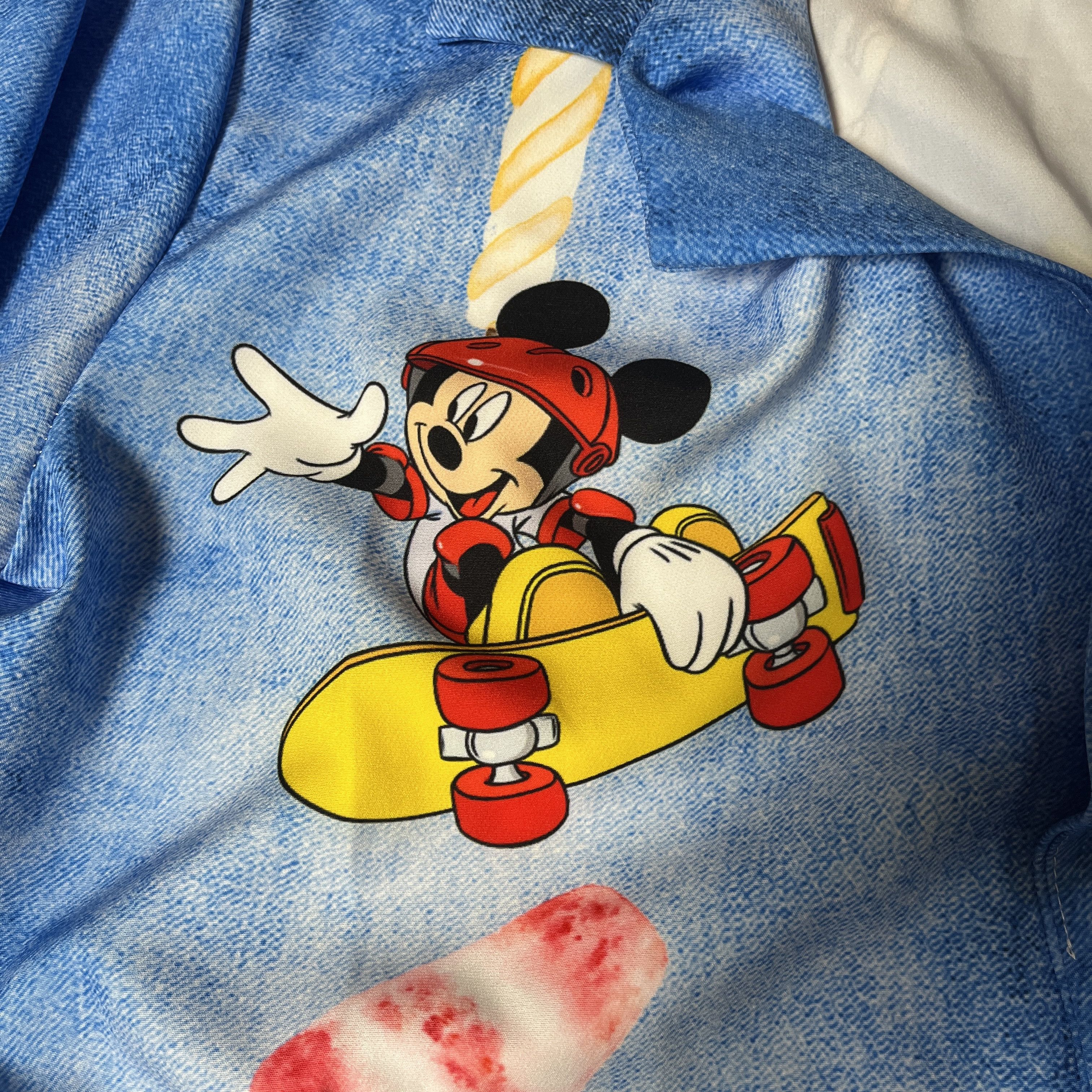 Other 90s Made in Italy Disney Mickey & Minnie Pop Art Jacket Size US L / EU 52-54 / 3 - 4 Thumbnail