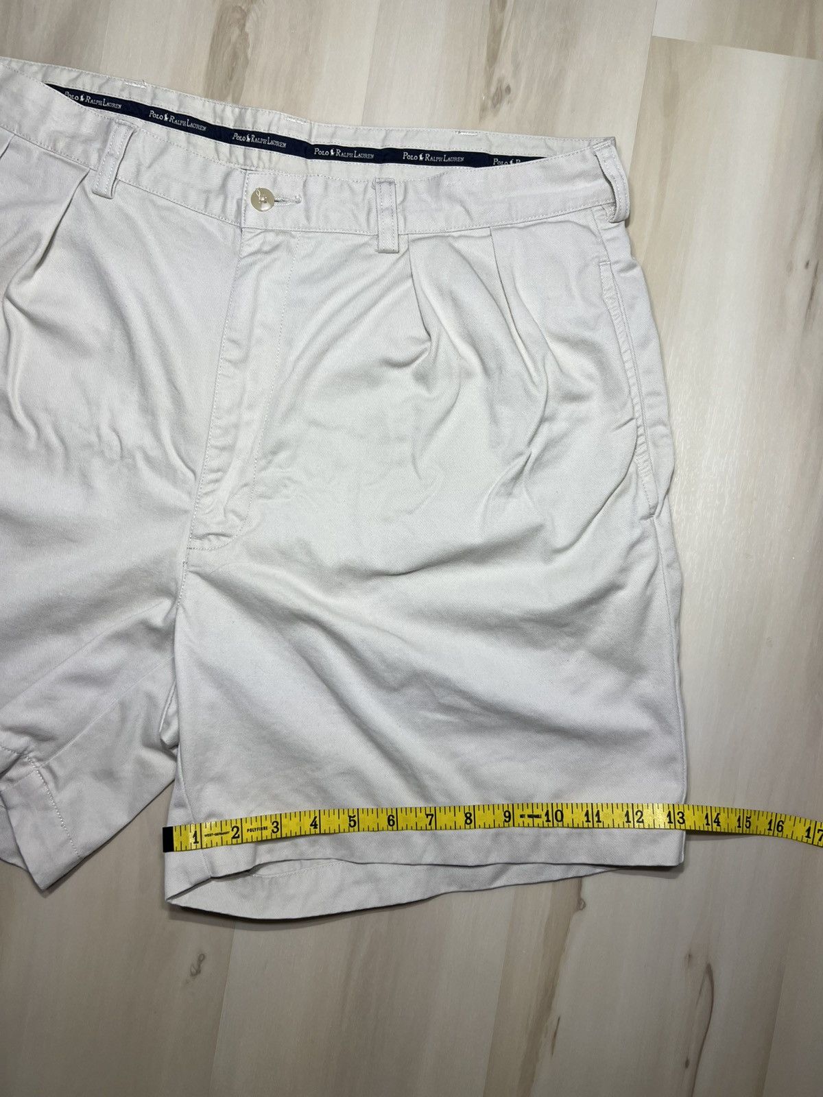 Polo Ralph Lauren Polo Ralph Lauren Chino Shorts Men’s Sz 36 Casual Pleated Size US 36 / EU 52 - 6 Thumbnail