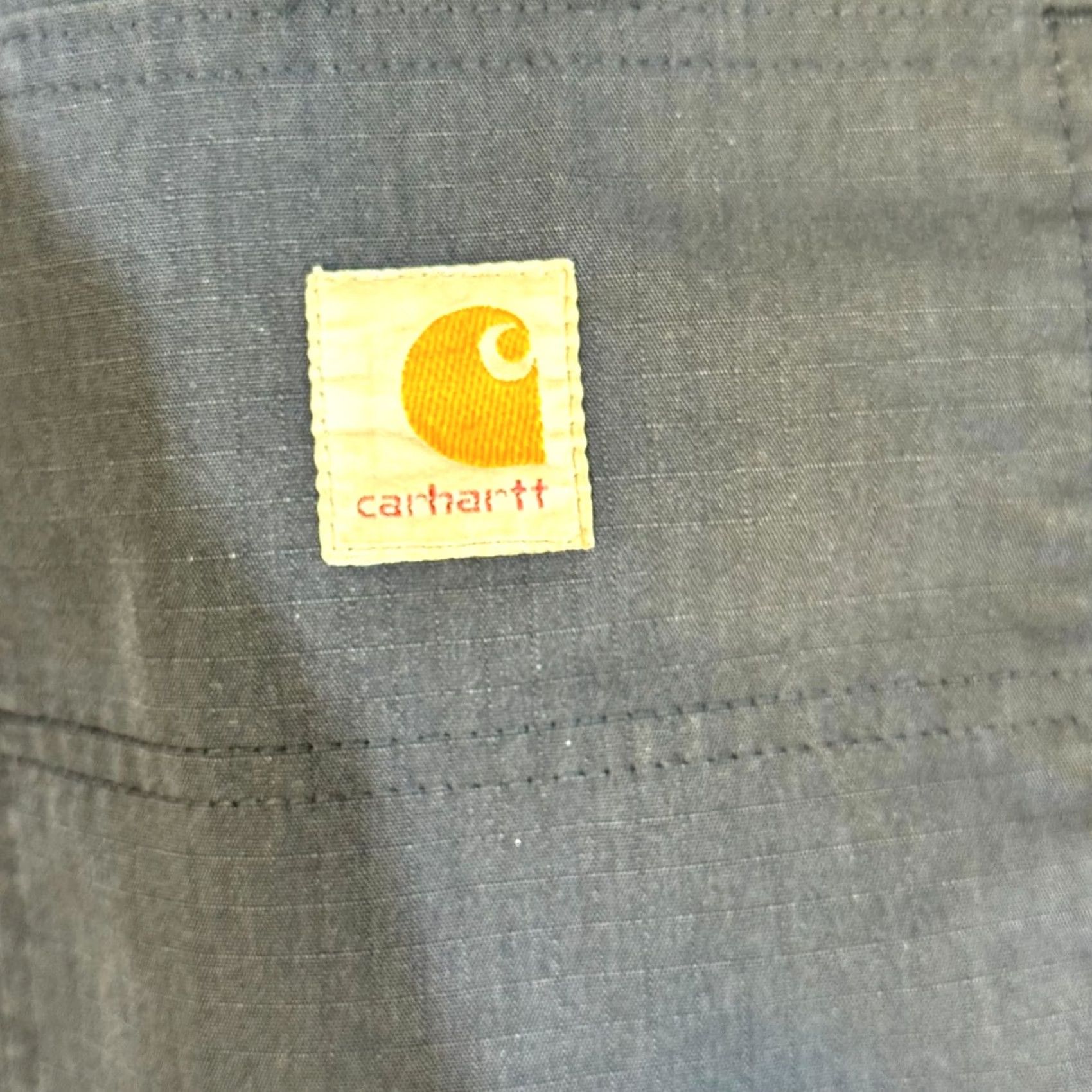 Carhartt Carhartt Carpenter Pants Mens 36x30 Navy Ripstop Relaxed Fit Work Size US 36 / EU 52 - 5 Thumbnail