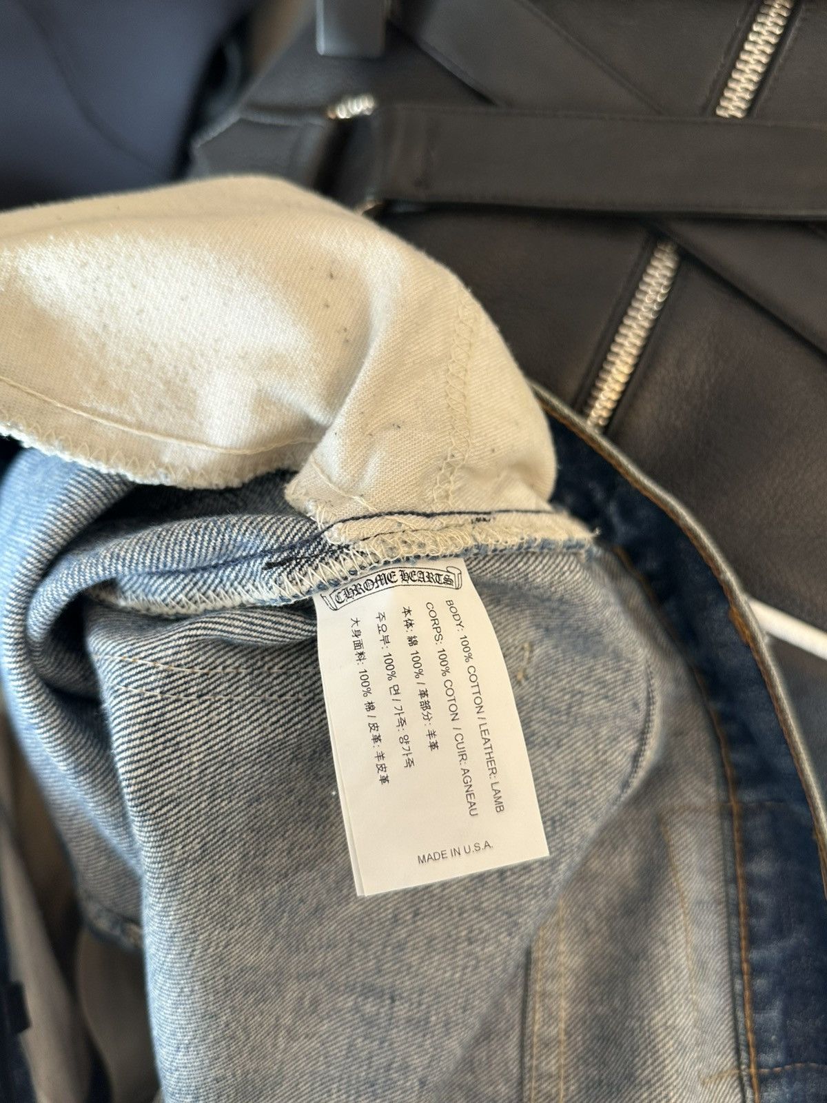 Chrome Hearts CHROME HEARTS BLUE LEVI PATCH DENIM Size US 32 / EU 48 - 6 Thumbnail