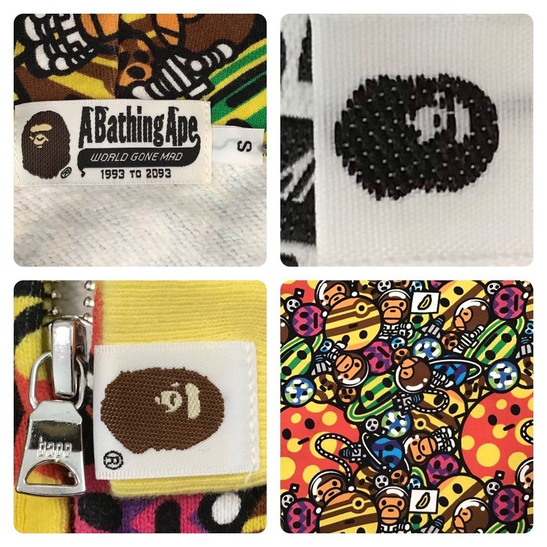 Bape × Nigo BAPE Cosmos milo full zip hoodie a bathing ape NIGO Size US S / EU 44-46 / 1 - 6 Thumbnail