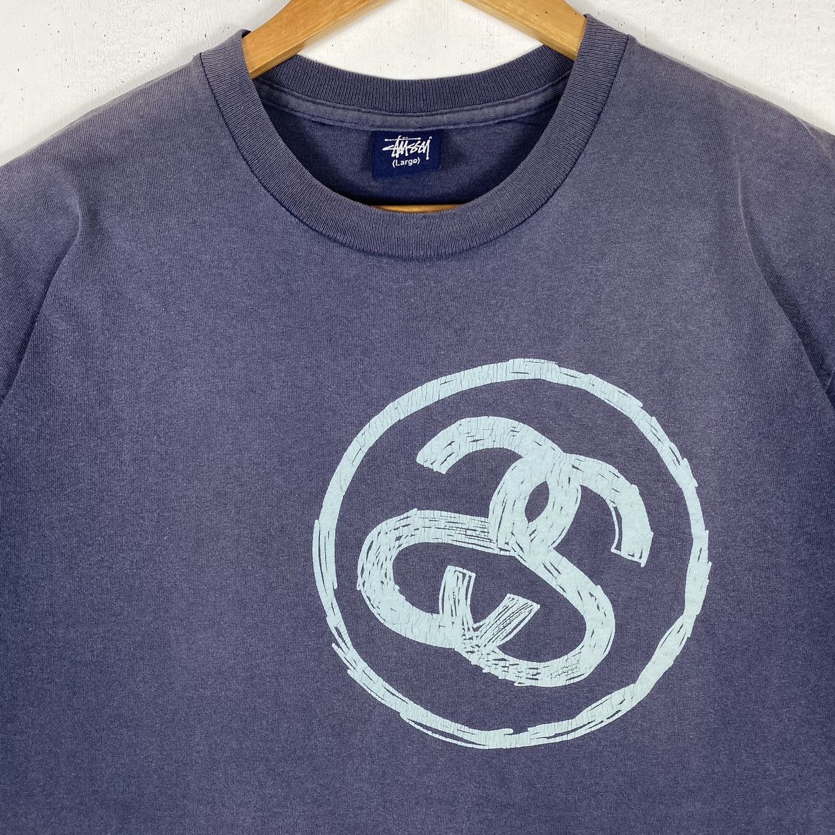 Stussy Vintage 90's STUSSY Skate Team Crazy Faded Tee Size US L / EU 52-54 / 3 - 4 Thumbnail