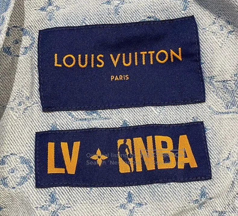 Louis Vuitton LV x NBA Blue Jacket (Size 44). Size US S / EU 44-46 / 1 - 5 Thumbnail