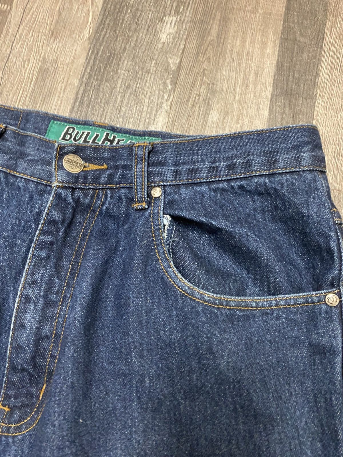 Bullhead Denim Co. Bullhead Pipes Wide Baggy Denim Jeans JNCOs Style Y2K Grail Size US 30 / EU 46 - 5 Thumbnail