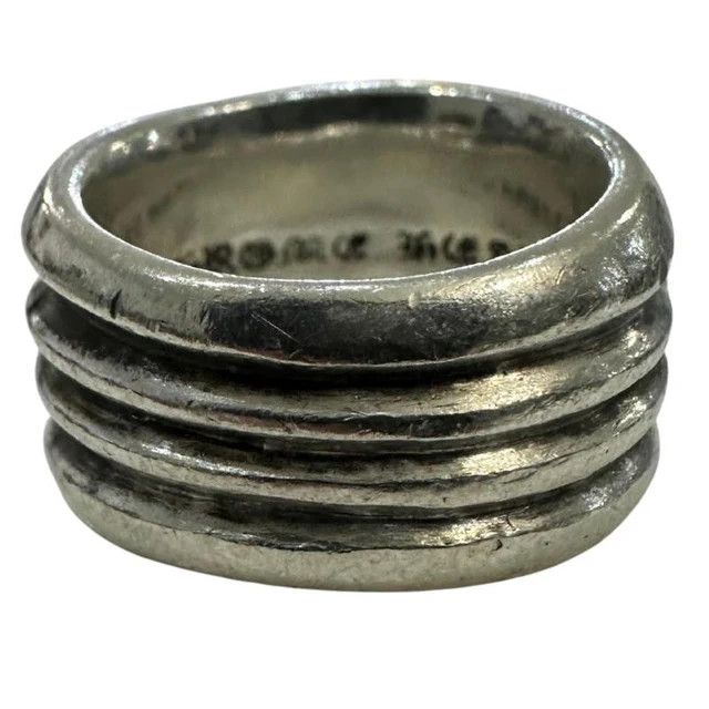 Chrome Hearts Chrome Hearts Wide Band Dagger Heart Ring Size ONE SIZE - 2 Thumbnail