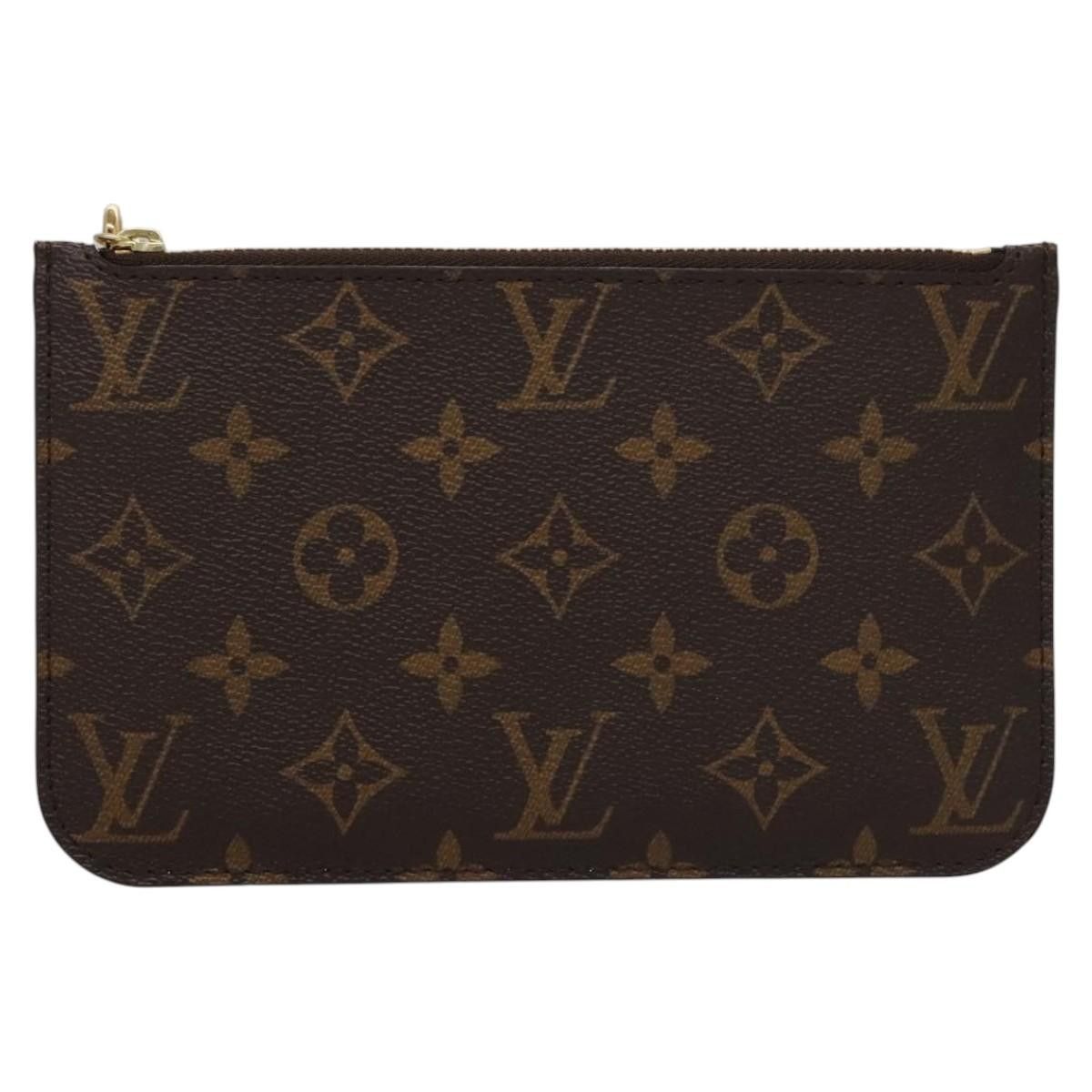 Louis Vuitton Pochette Accessoire Brown Canvas Clutch Bag (Pre-Owned) Size ONE SIZE - 1 Thumbnail
