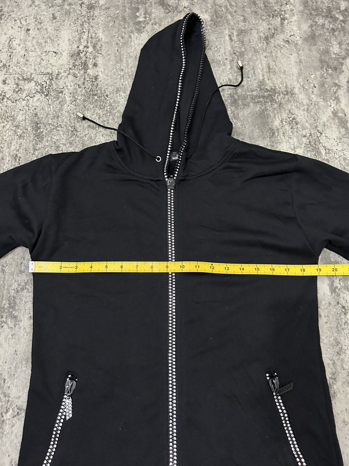 Hysteric Glamour × If Six Was Nine × Japanese Brand Japanese Bernings Sho Swarovski Zip Up hoodie Size US S / EU 44-46 / 1 - 13 Thumbnail