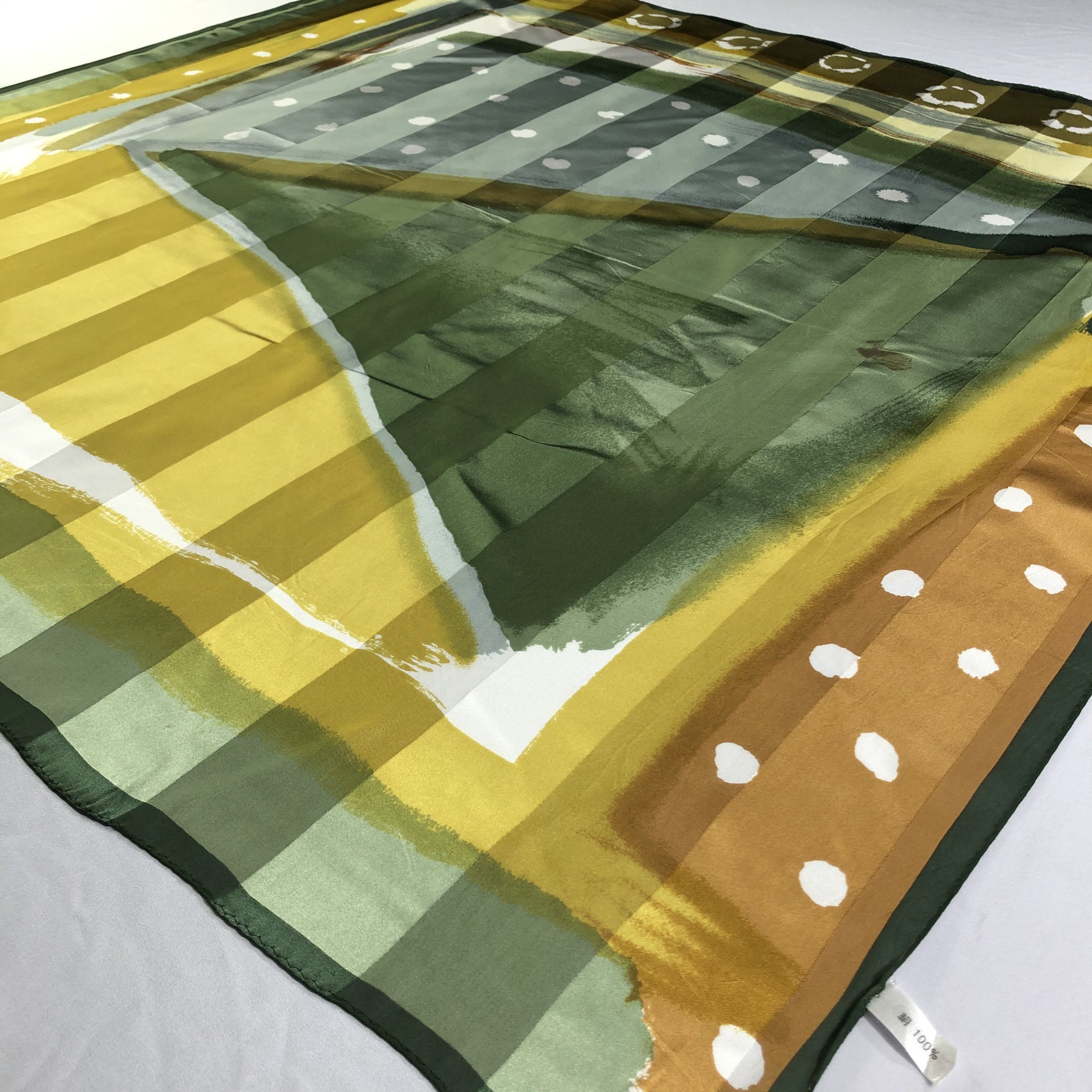 Vintage Vintage Silk Scarf Size ONE SIZE - 3 Thumbnail