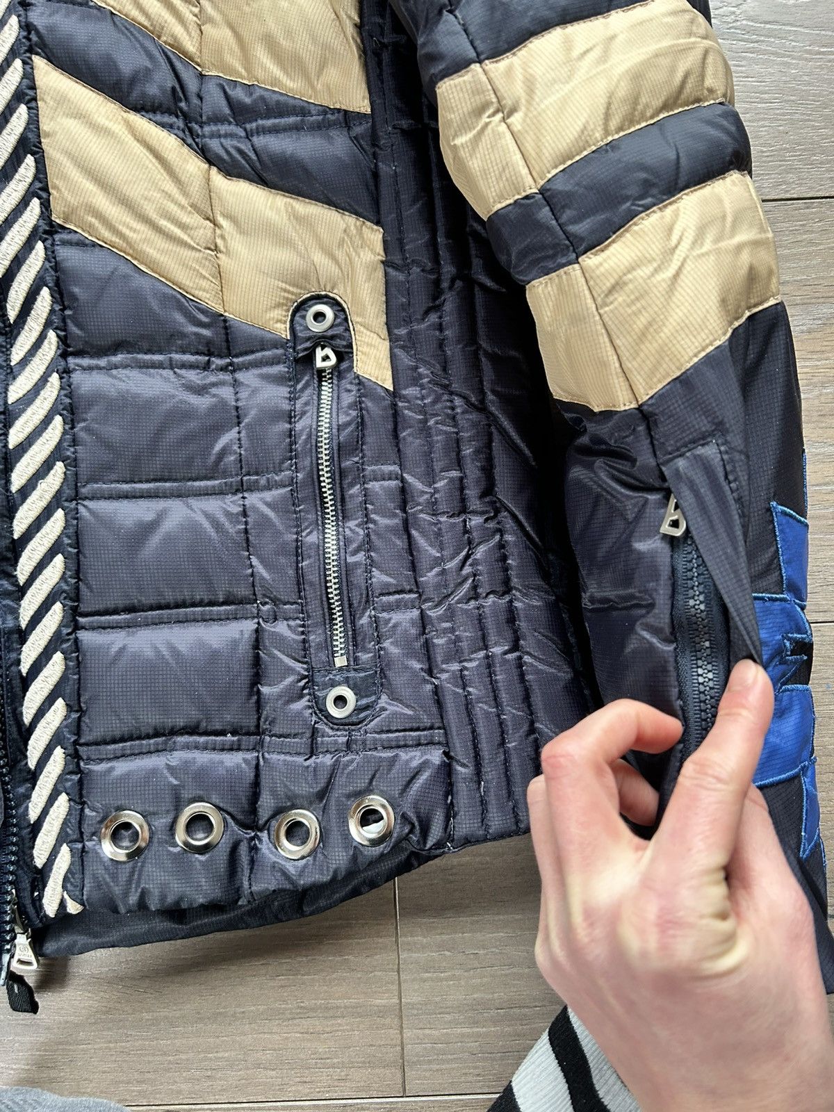 Bogner Bogner ski jacket blue aztec S-M Size M / US 6-8 / IT 42-44 - 6 Thumbnail