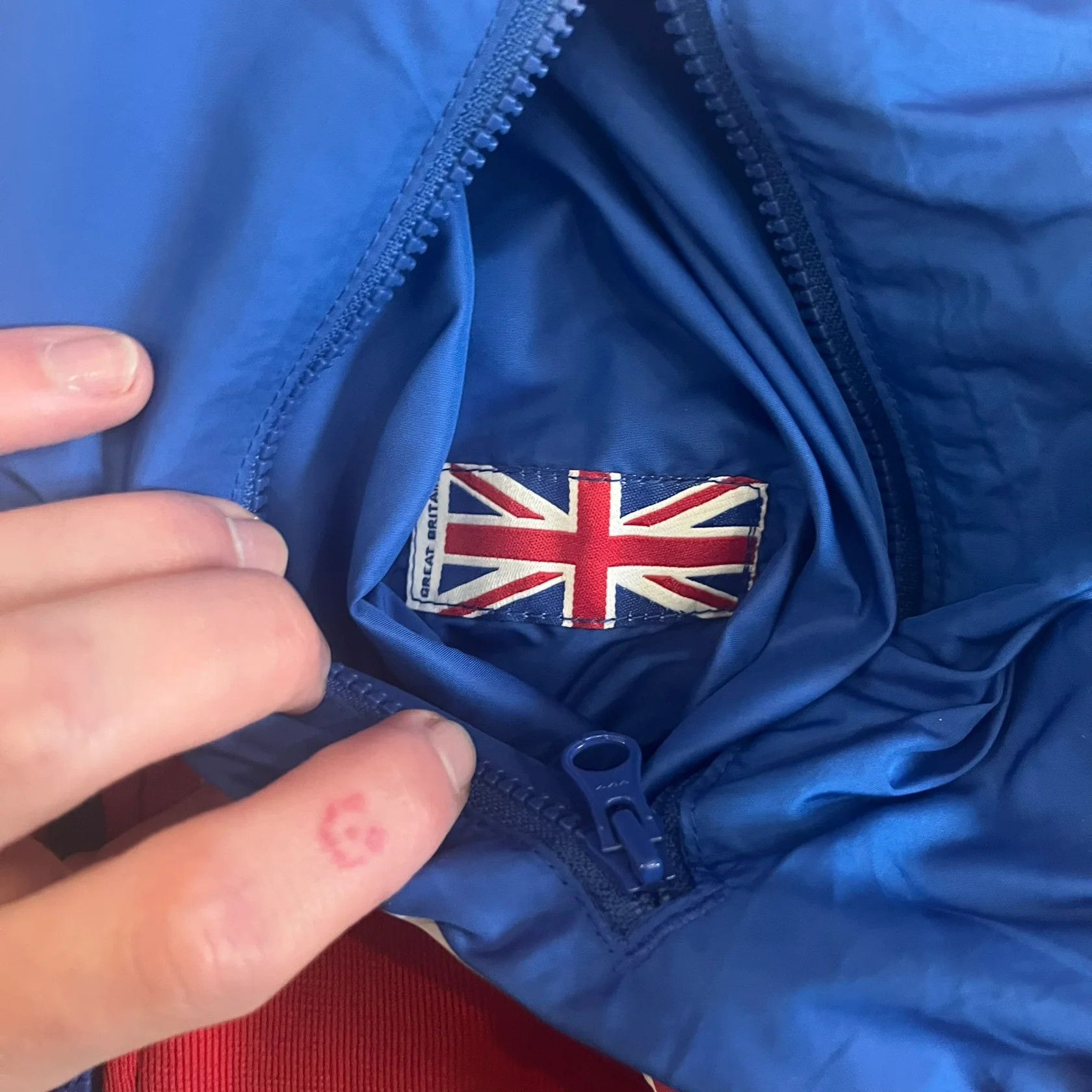 Nike Nike UK Olympics 2008 Split Windbreaker (Small) Size US S / EU 44-46 / 1 - 3 Thumbnail