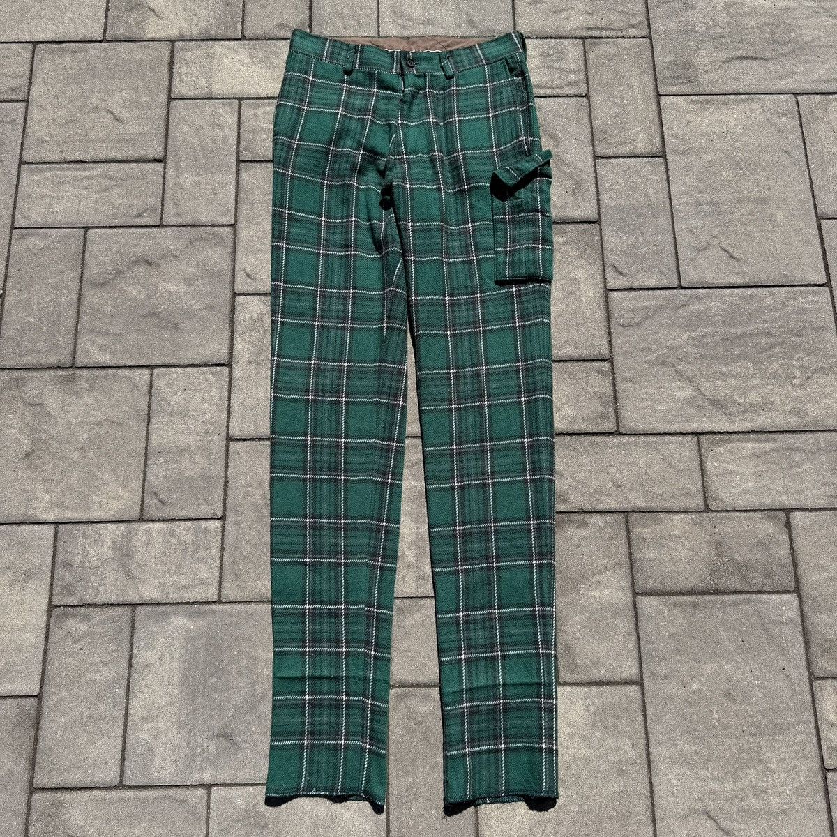 Undercover Plaid Bondage Pants | Grailed