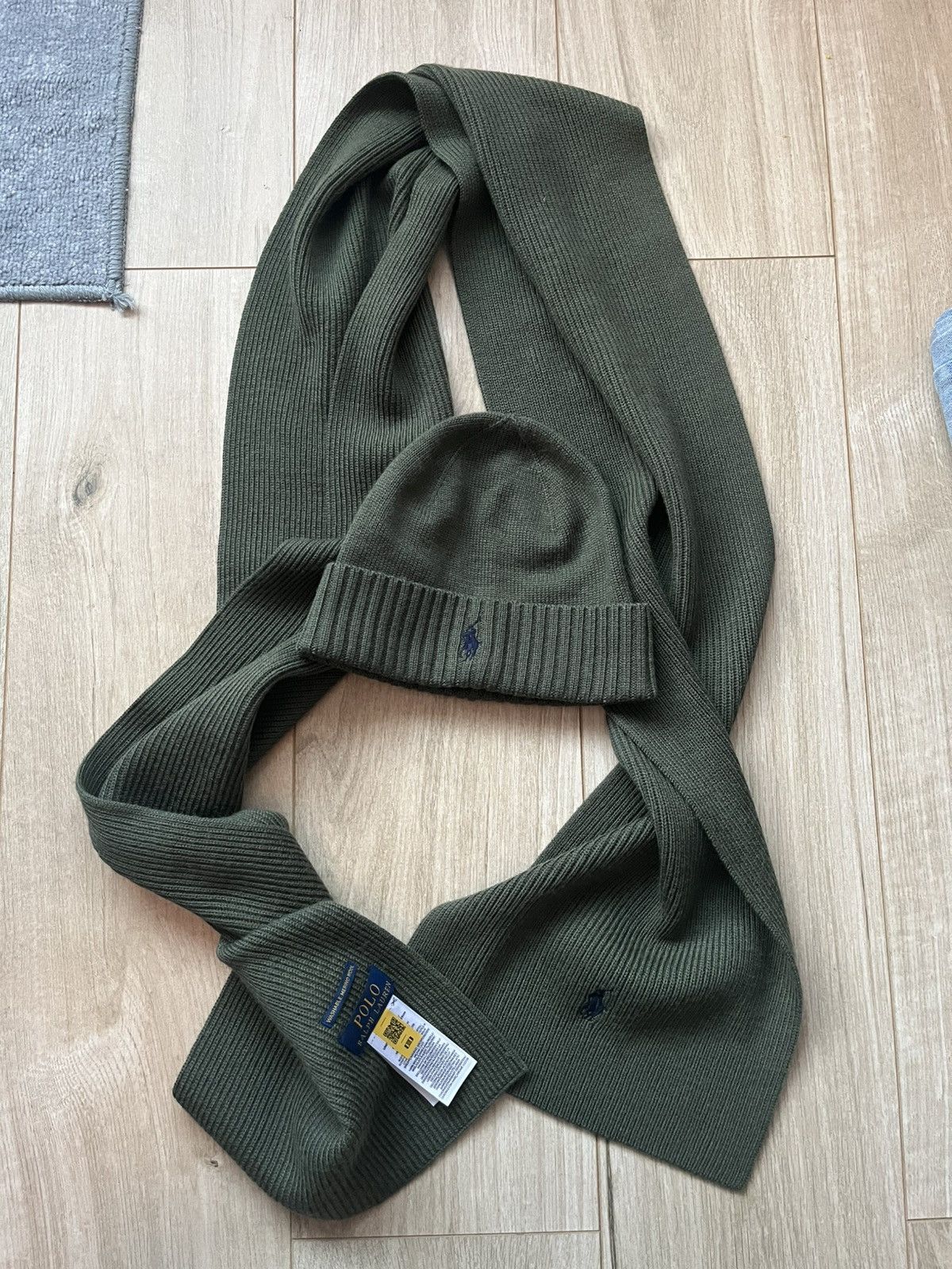 Polo Ralph Lauren × RRL Ralph Lauren × Ralph Lauren Beanie Scarf & Belt Size ONE SIZE - 7 Thumbnail