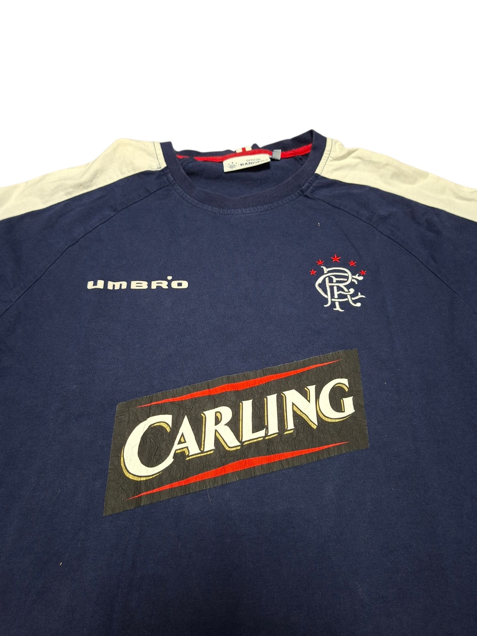 Umbro GLASGOW RANGERS UMBRO VINTAGE SOCCER LONG SLEEVE TEE Size US L / EU 52-54 / 3 - 2 Thumbnail