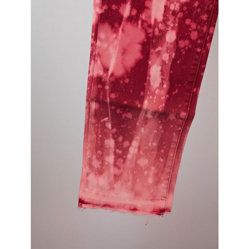 Gallery Dept. o1rshd1 Biscayne Tie-Dye Slim Fit Denim Jeans in Red Size US 32 / EU 48 - 8 Thumbnail
