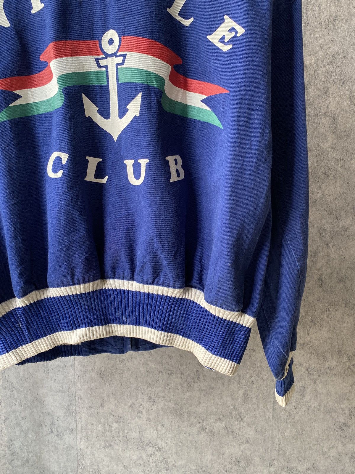 Japanese Brand Vintage 90s Nicole Club Big Lock Back Design Blue Faded Size US M / EU 48-50 / 2 - 10 Thumbnail