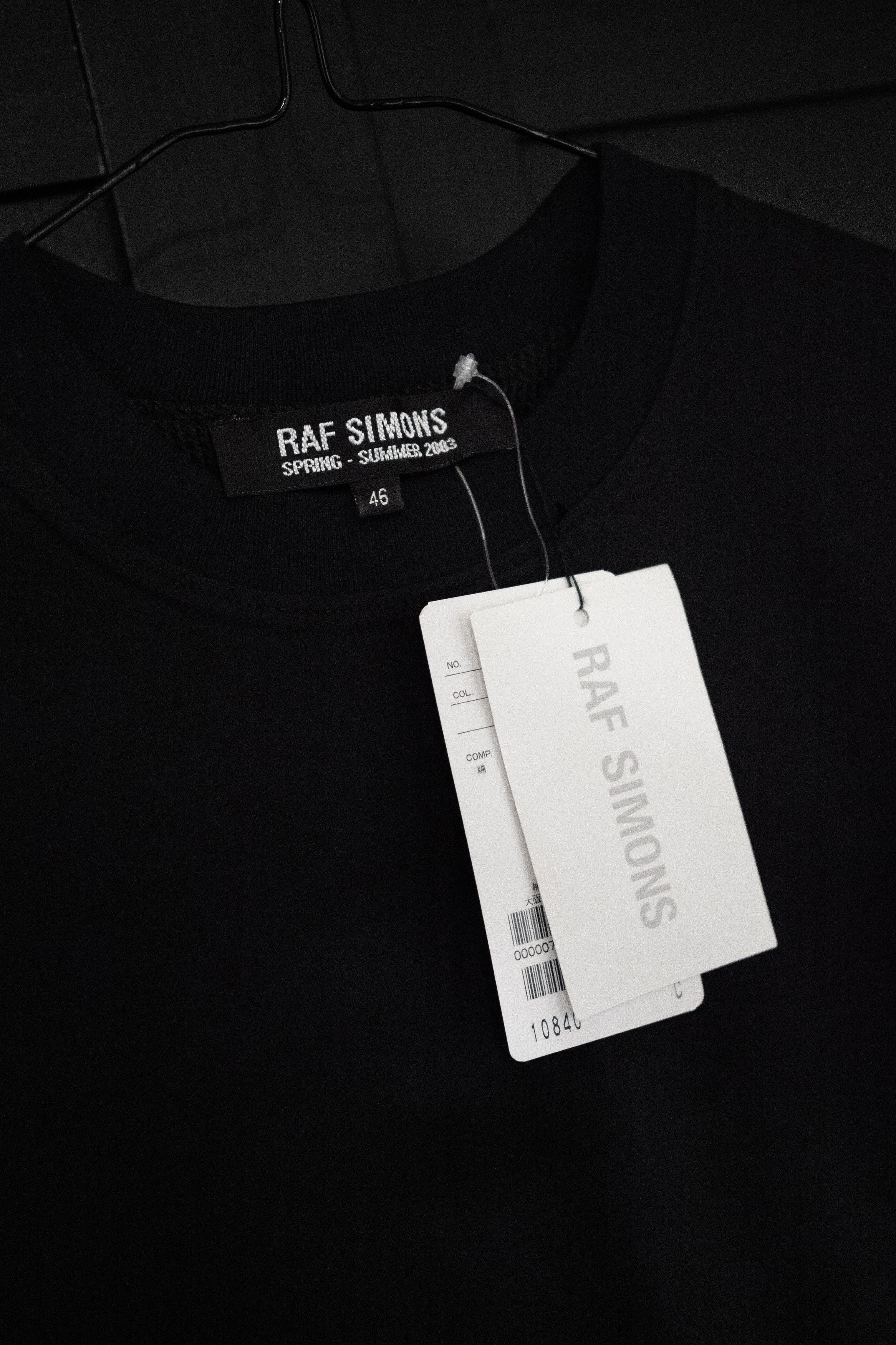 Raf Simons mesh lined t-shirt [ss03 sz46] Size US S / EU 44-46 / 1 - 2 Thumbnail