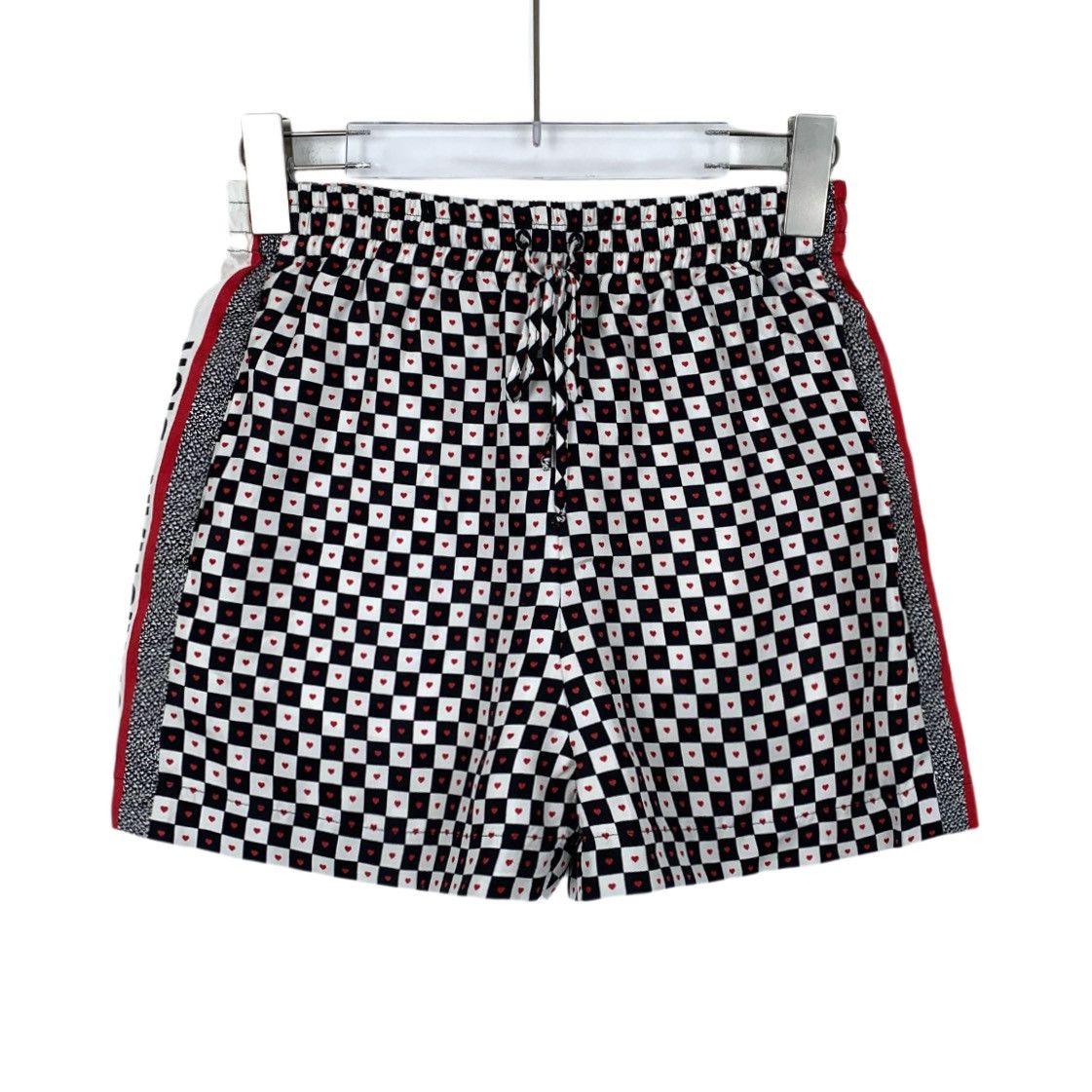 Dior Christian Dior Check All-over Print Silk Casual Shorts K26WX Size 32" / US 10 / IT 46 - 1 Thumbnail