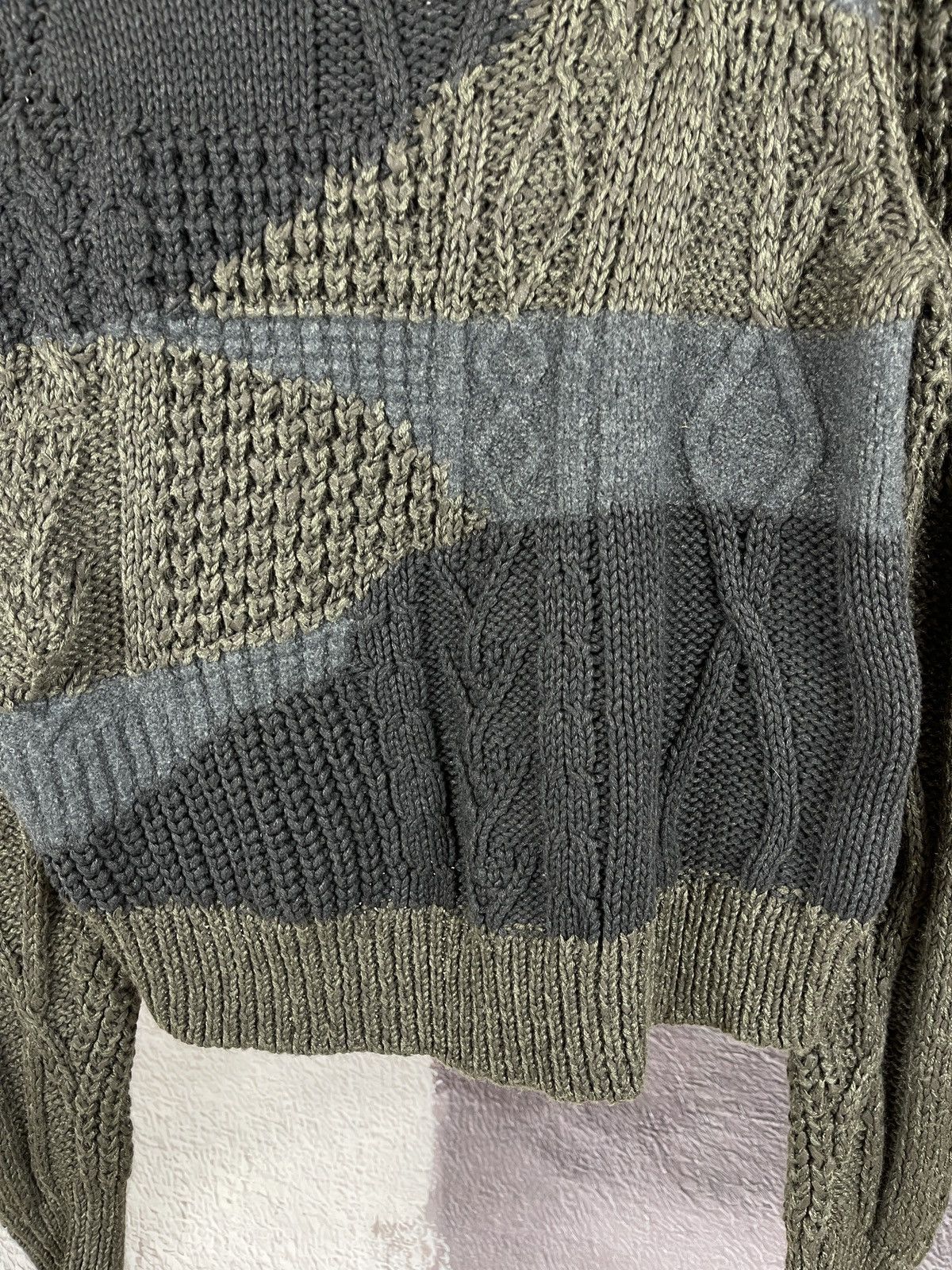 Allsaints Allsaints Minory crew colour blocked sweater knitwear Size US L / EU 52-54 / 3 - 9 Thumbnail
