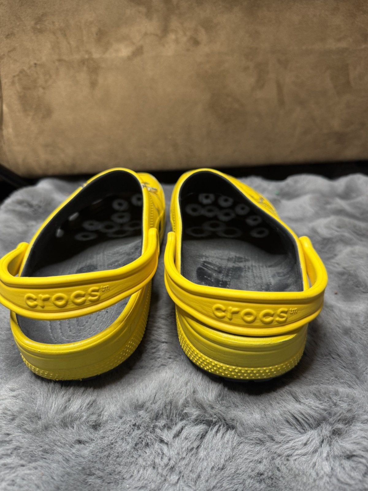 Crocs Crocs X Post Malone “Barbed Wire “ Croc Size US 15 / EU 48 - 5 Thumbnail