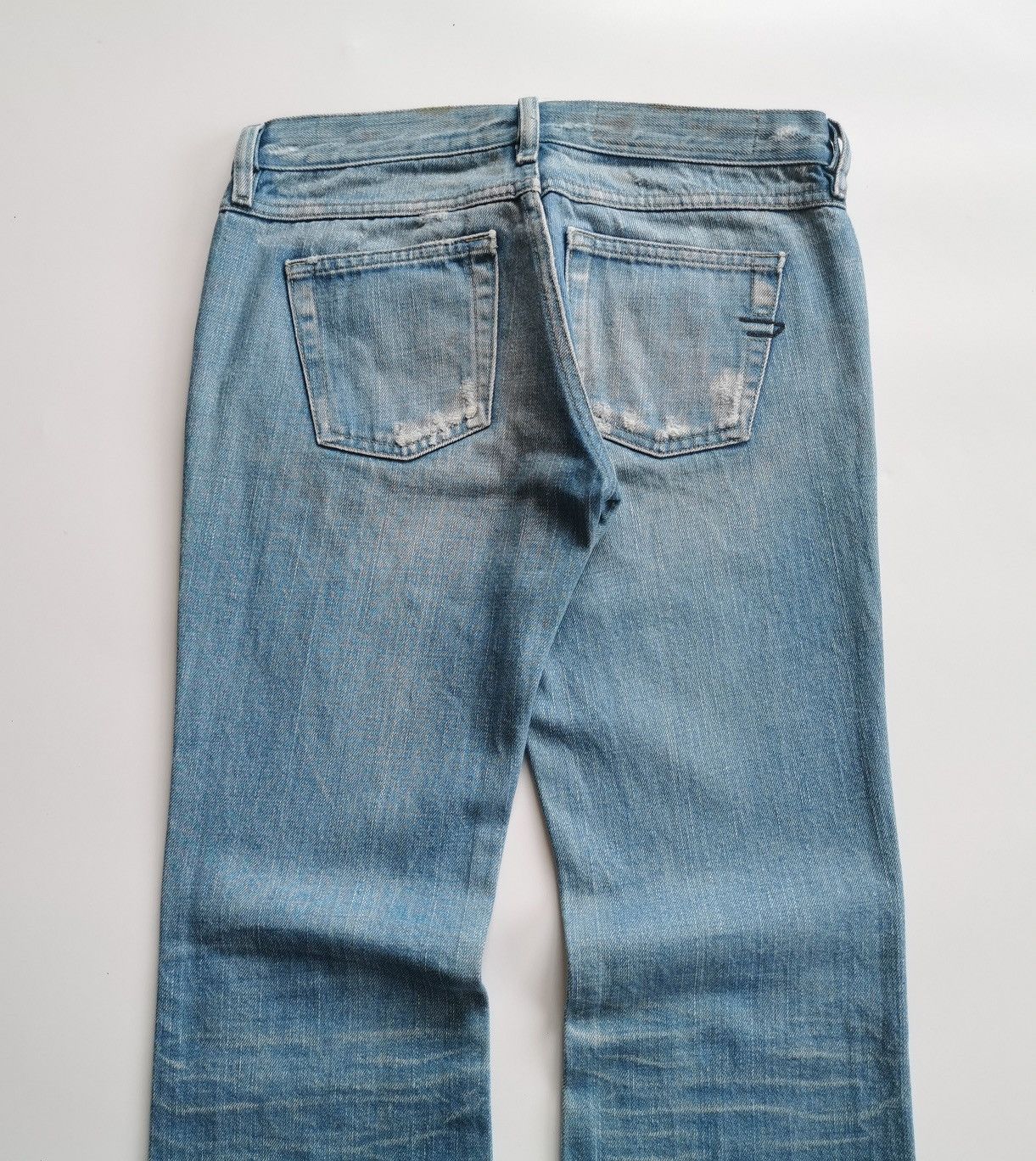 Diesel Bootcut Vintage Diesel Limited Edition Distressed Jeans Size 28" / US 6 / IT 42 - 6 Thumbnail