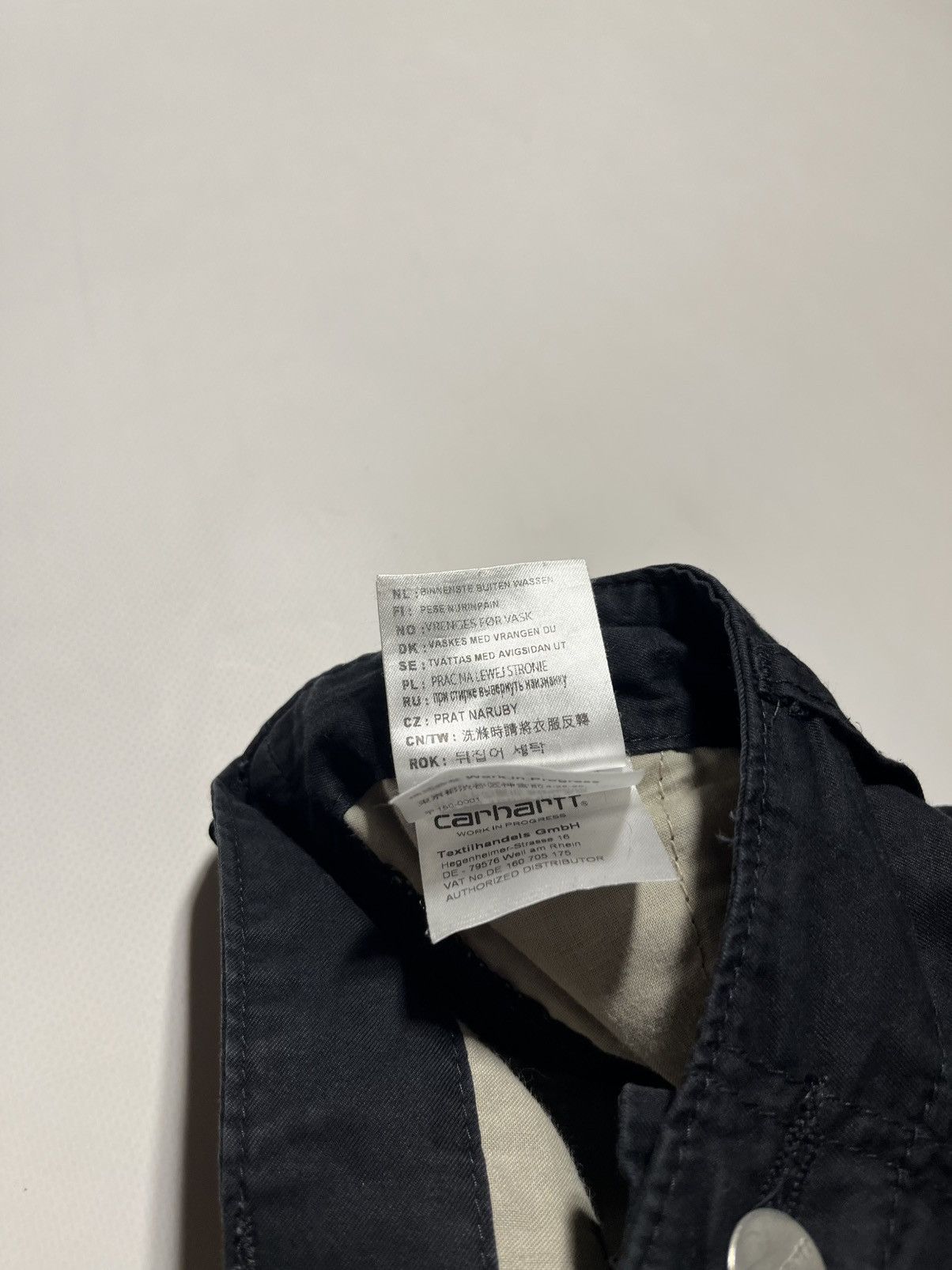 Carhartt Vintage Carhartt Cargo Black Pants Streetwear Y2K Size US 33 - 10 Thumbnail