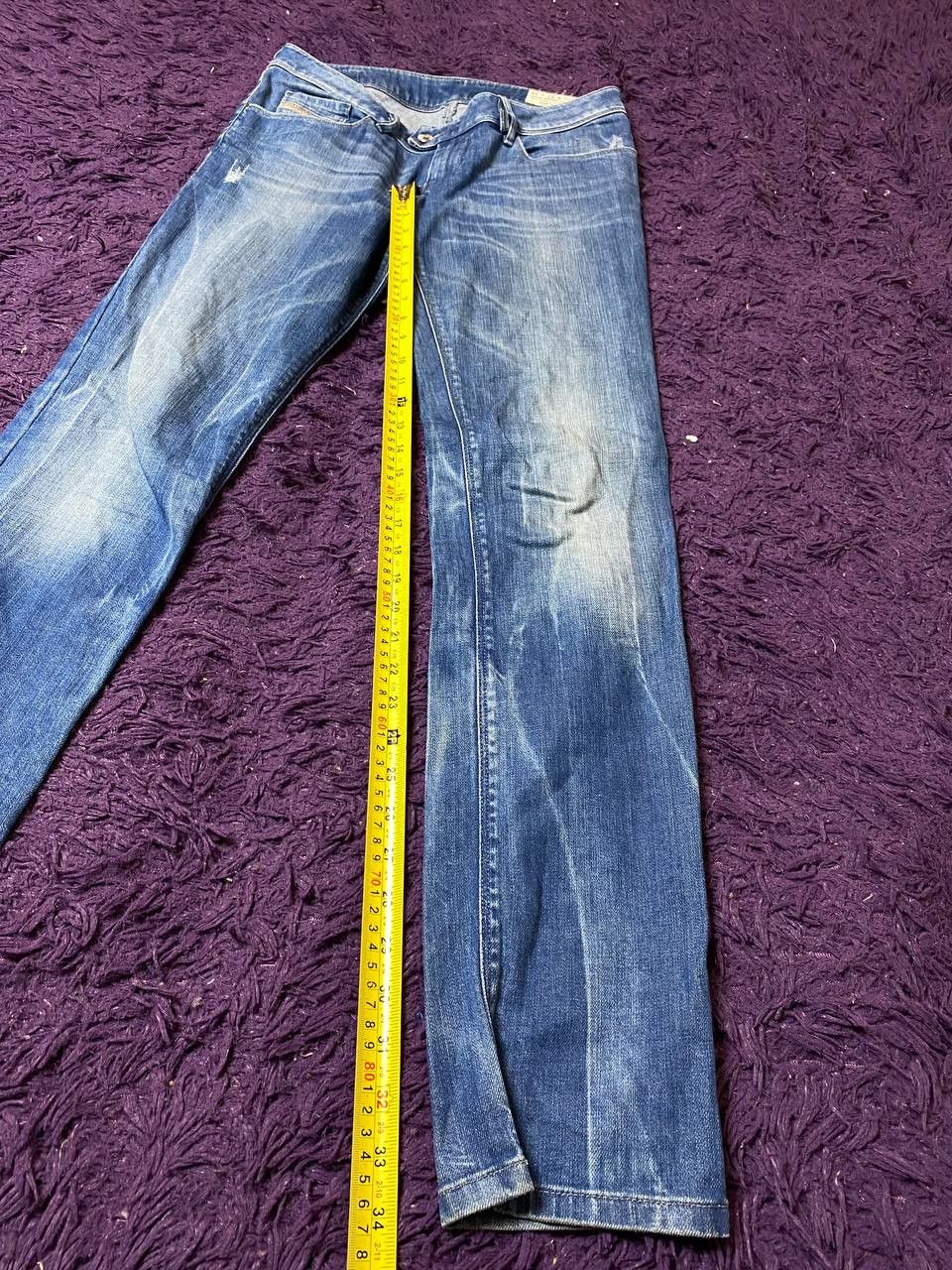 Diesel Vintage Y2K Diesel jeans denim streetwear style Size 27" / US 4 / IT 40 - 8 Thumbnail