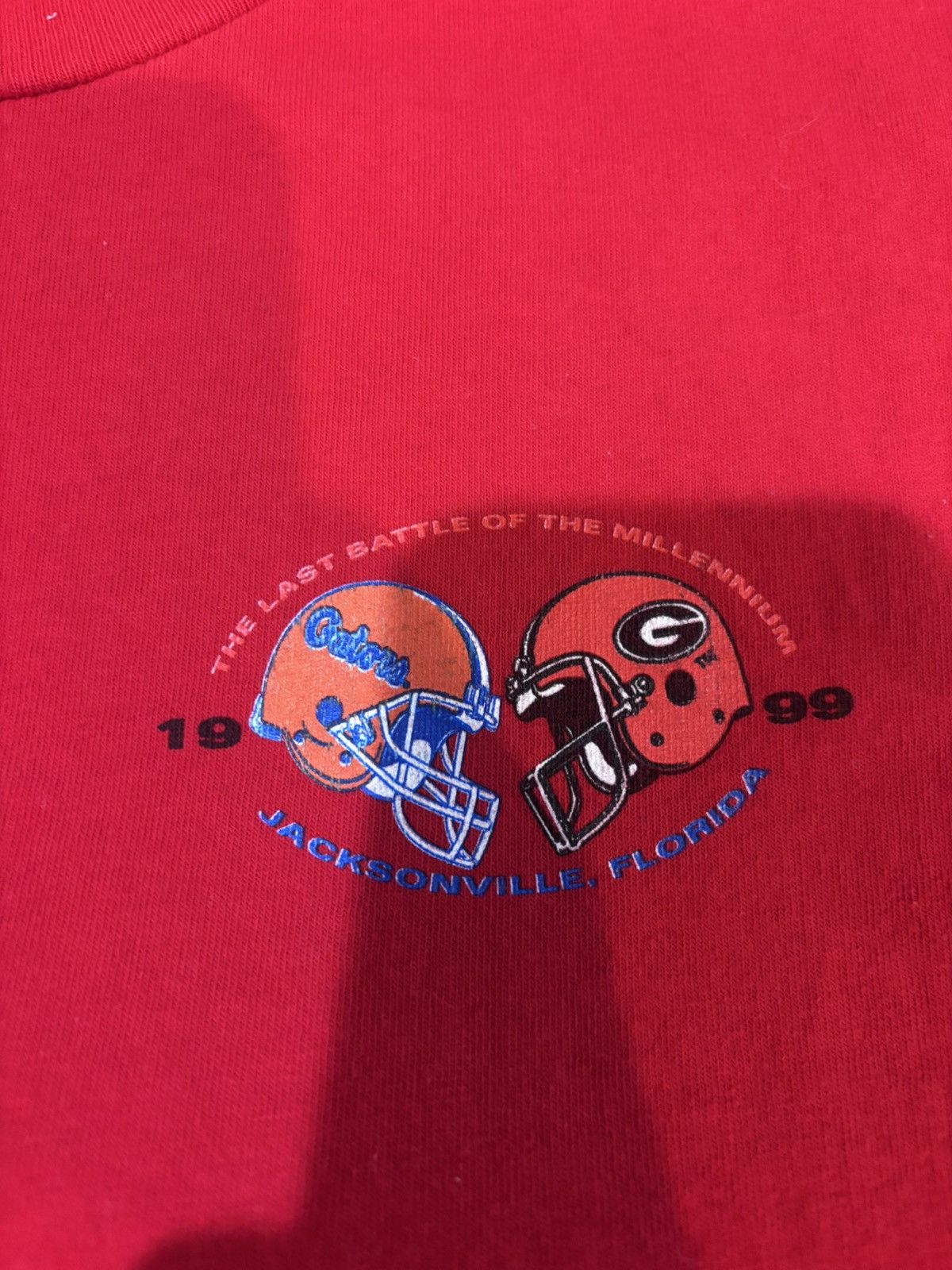 Delta Vintage 1999 Georgia Bulldogs SEC T Shirt Size L Size US L / EU 52-54 / 3 - 4 Thumbnail