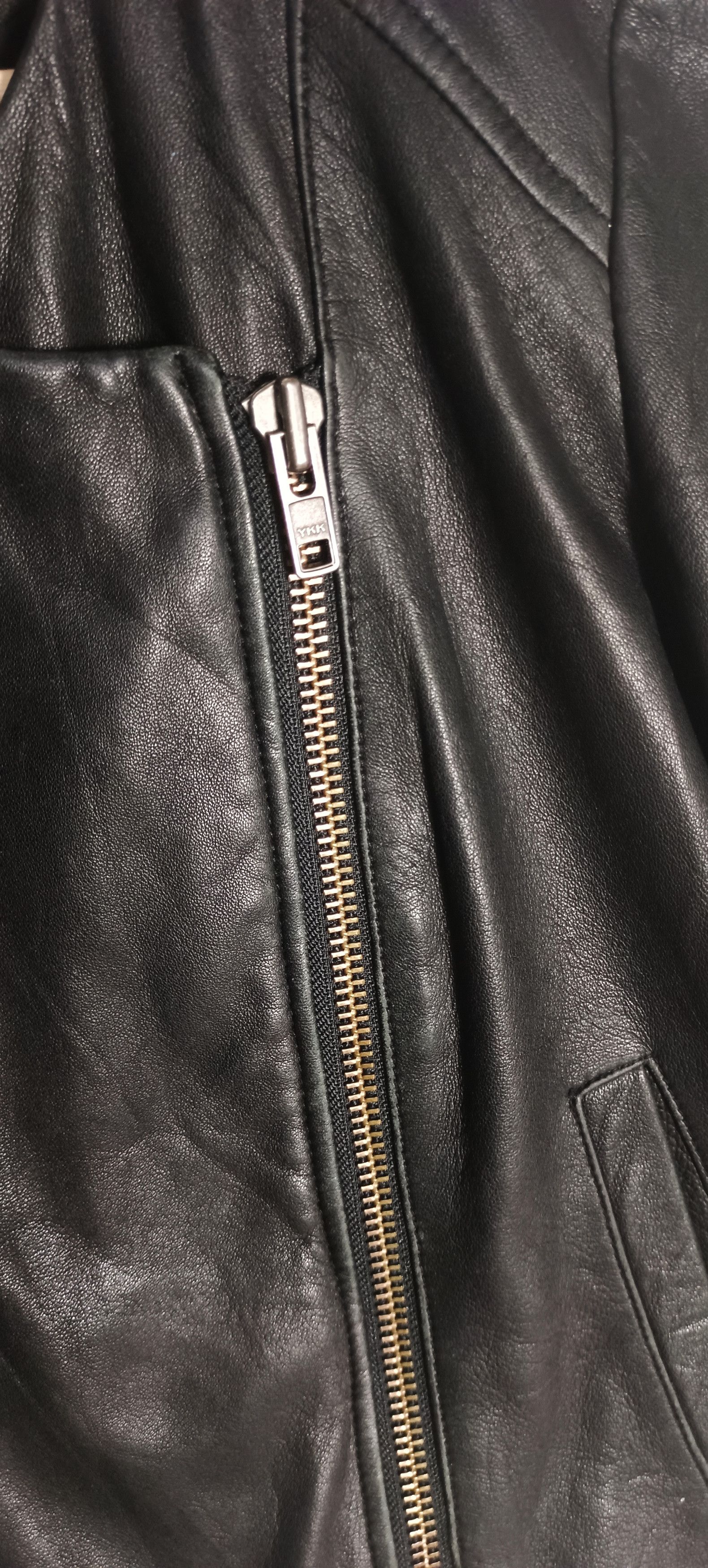 Helmut Lang 🔥HELMUT LANG Intermix Black Lamb Leather Asymmetrical Size S / US 4 / IT 40 - 7 Thumbnail