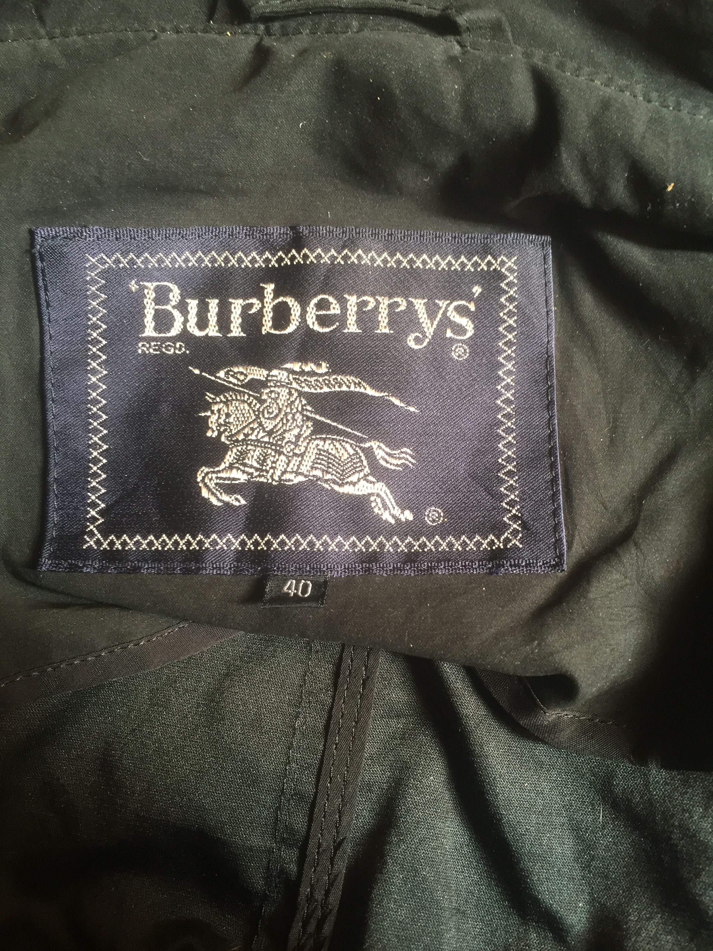 Burberry × Vintage Vintage Burberry Jacket Size 40 Size US M / EU 48-50 / 2 - 4 Thumbnail