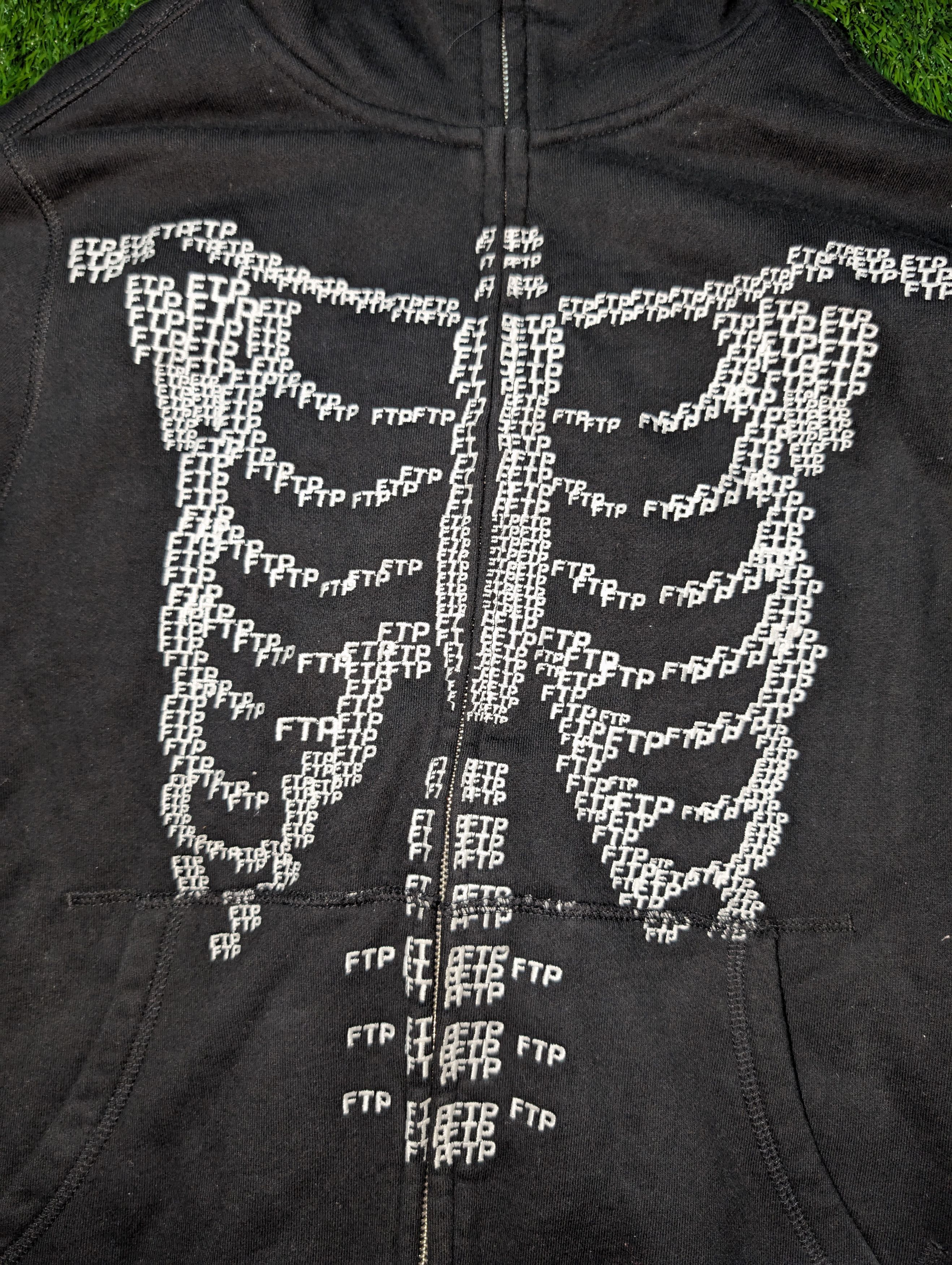 Fuck The Population FTP Skeleton Full Zip Hoodie Black Size US S / EU 44-46 / 1 - 4 Thumbnail