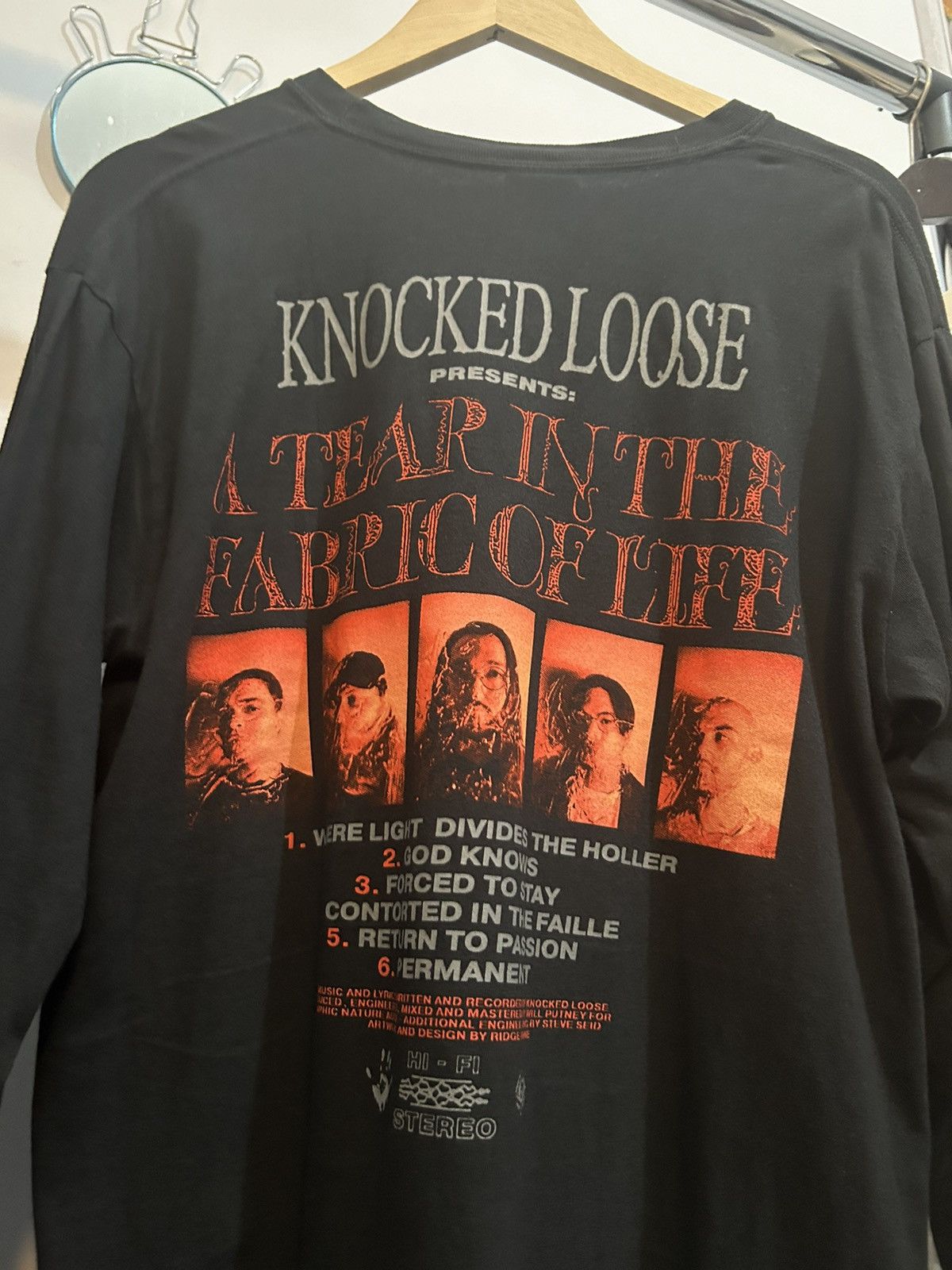 Band Tees 00s Knocked Loose Atifol Longsleeve tshirt Size US L / EU 52-54 / 3 - 6 Thumbnail
