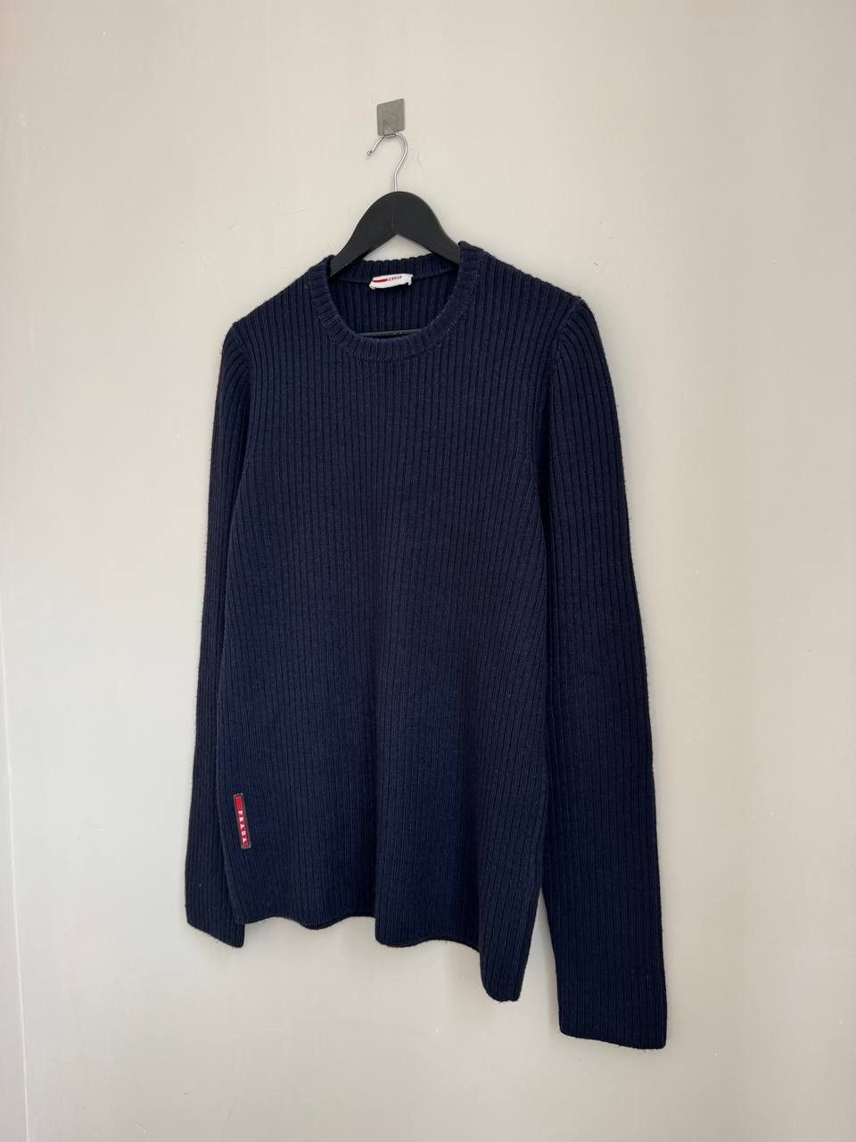 Prada Prada men's wool sweater with logo size L Size US L / EU 52-54 / 3 - 3 Thumbnail