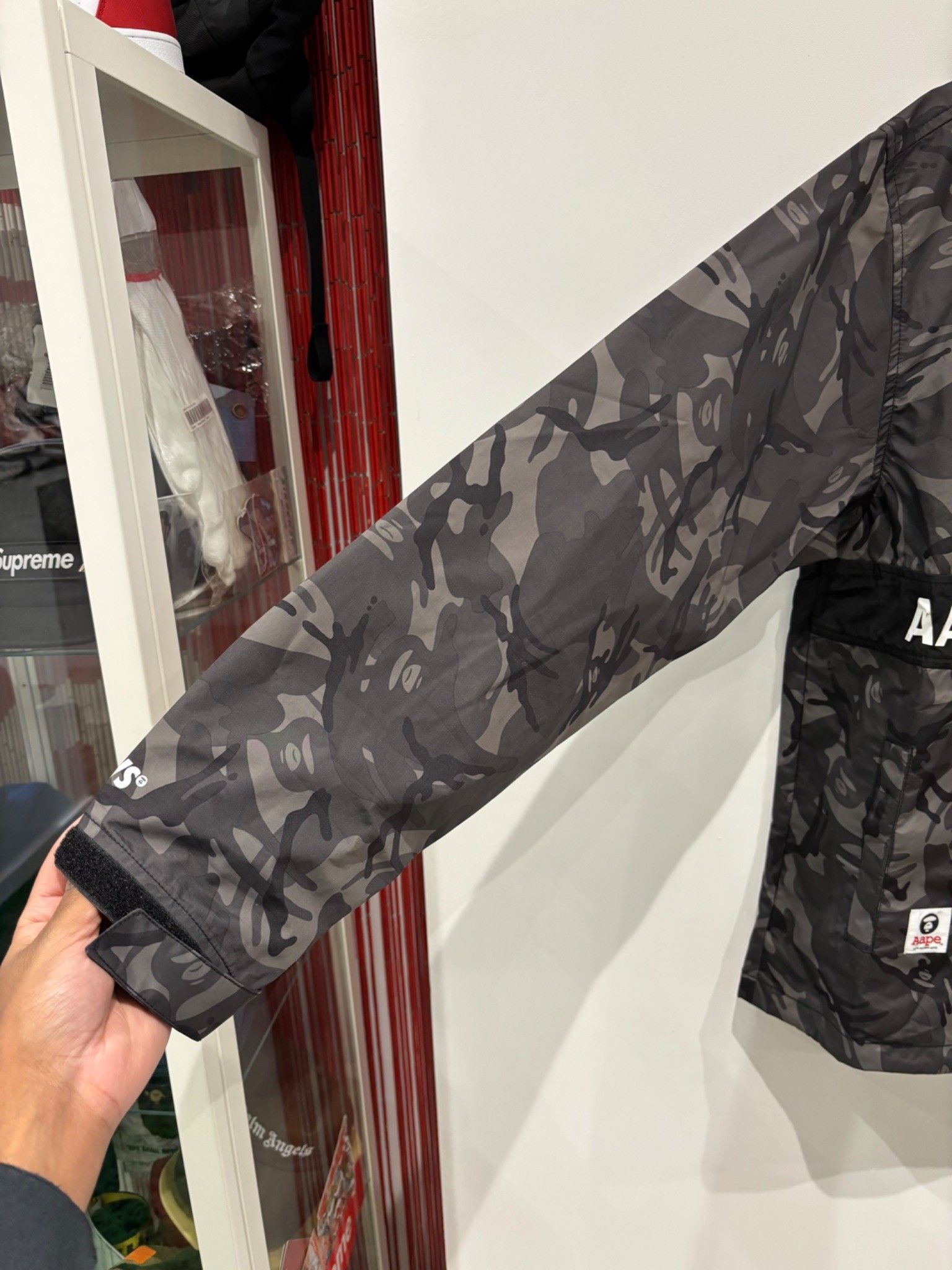Aape Aape By A Bathing Ape Funnel-Neck Camouflage Smock Jacket Size US L / EU 52-54 / 3 - 2 Thumbnail