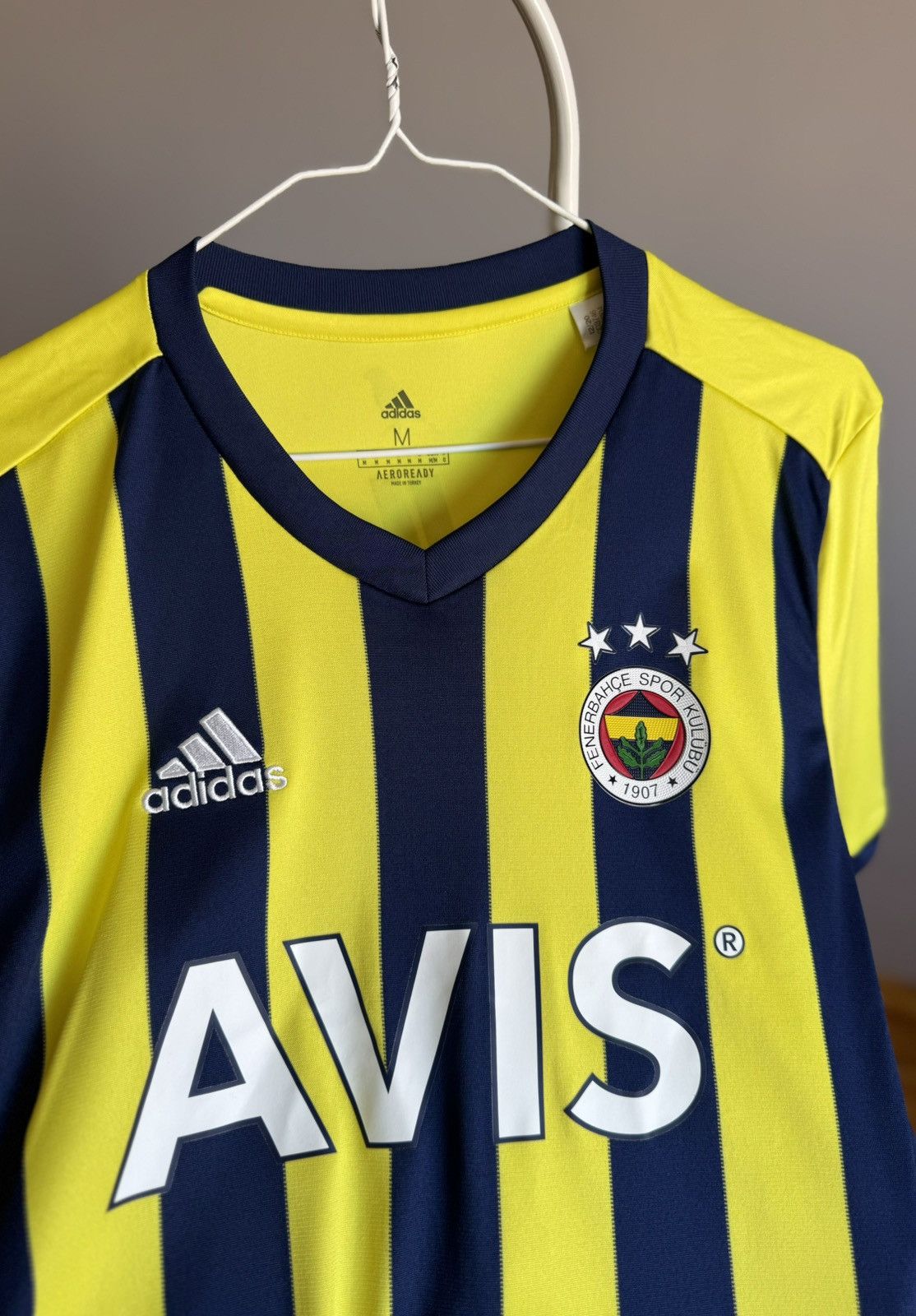 Vintage Adidas Fenerbahce SK 2020 2021 Jersey T-shirt Size US M / EU 48-50 / 2 - 9 Thumbnail