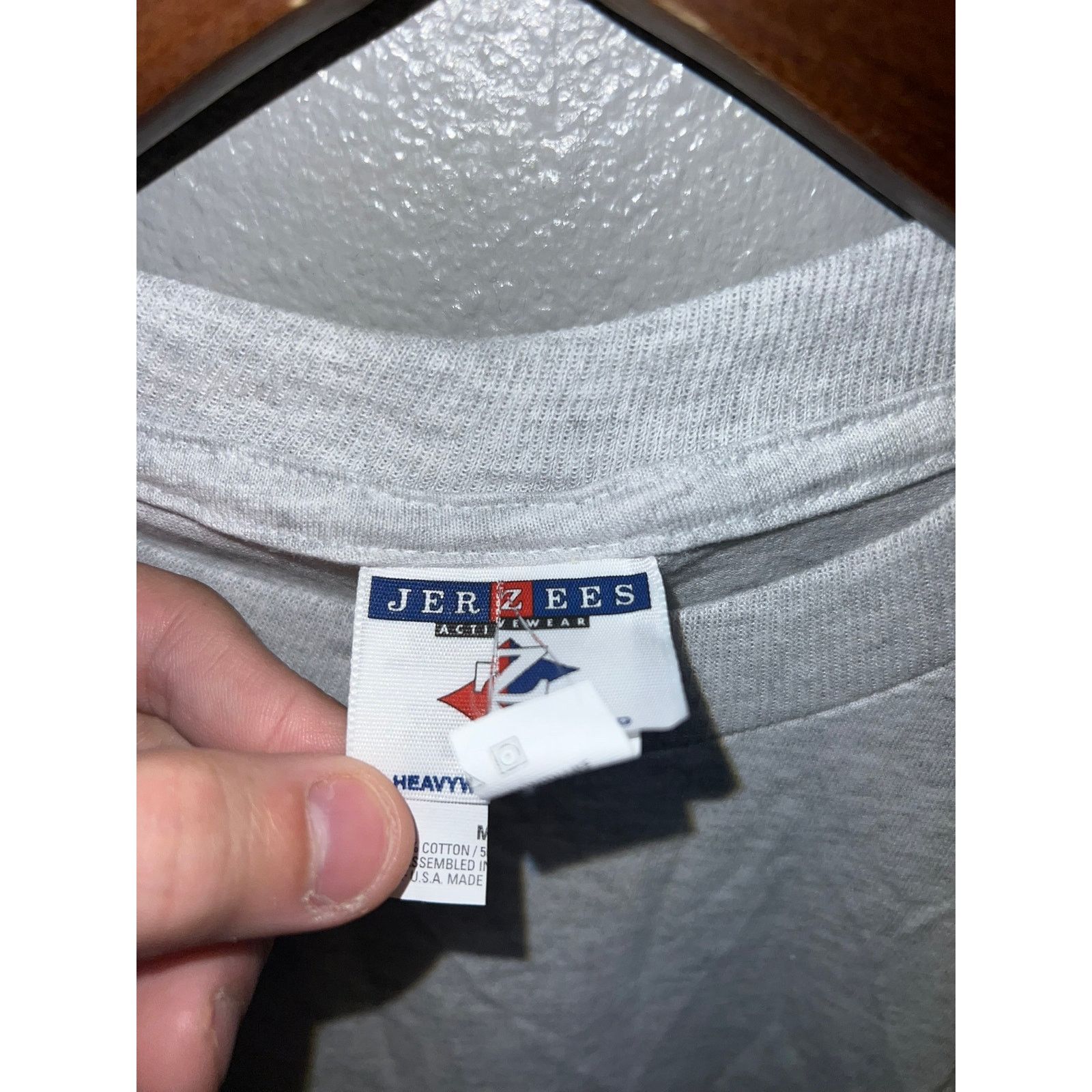 Jerzees Vintage MSU Shirt Montana State University U Doc Gray Tee M Size US M / EU 48-50 / 2 - 4 Thumbnail