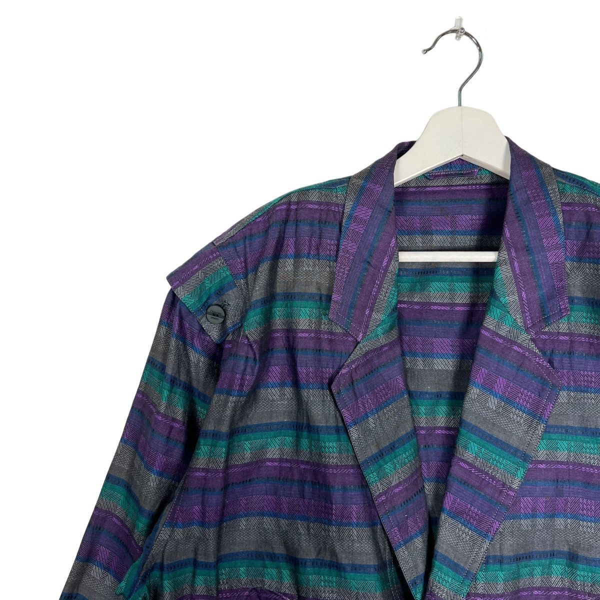 Nazareno Gabrielli 🔥 NAZARENO GABRIELLI SPORTS STRIPE JACKET Size M / US 6-8 / IT 42-44 - 7 Thumbnail