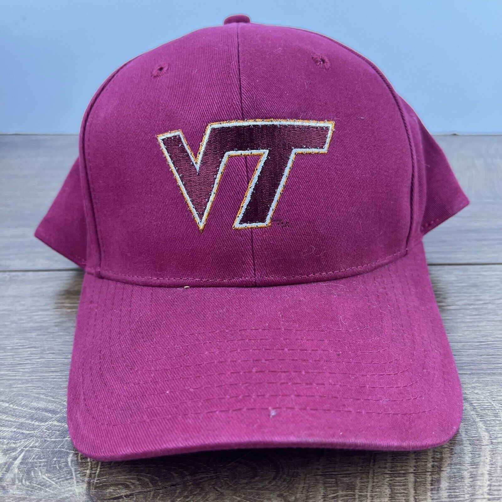 Other Virginia Tech Hokies Hat Red Cap Adjustable Tech Hokies Red Size ONE SIZE - 1 Thumbnail