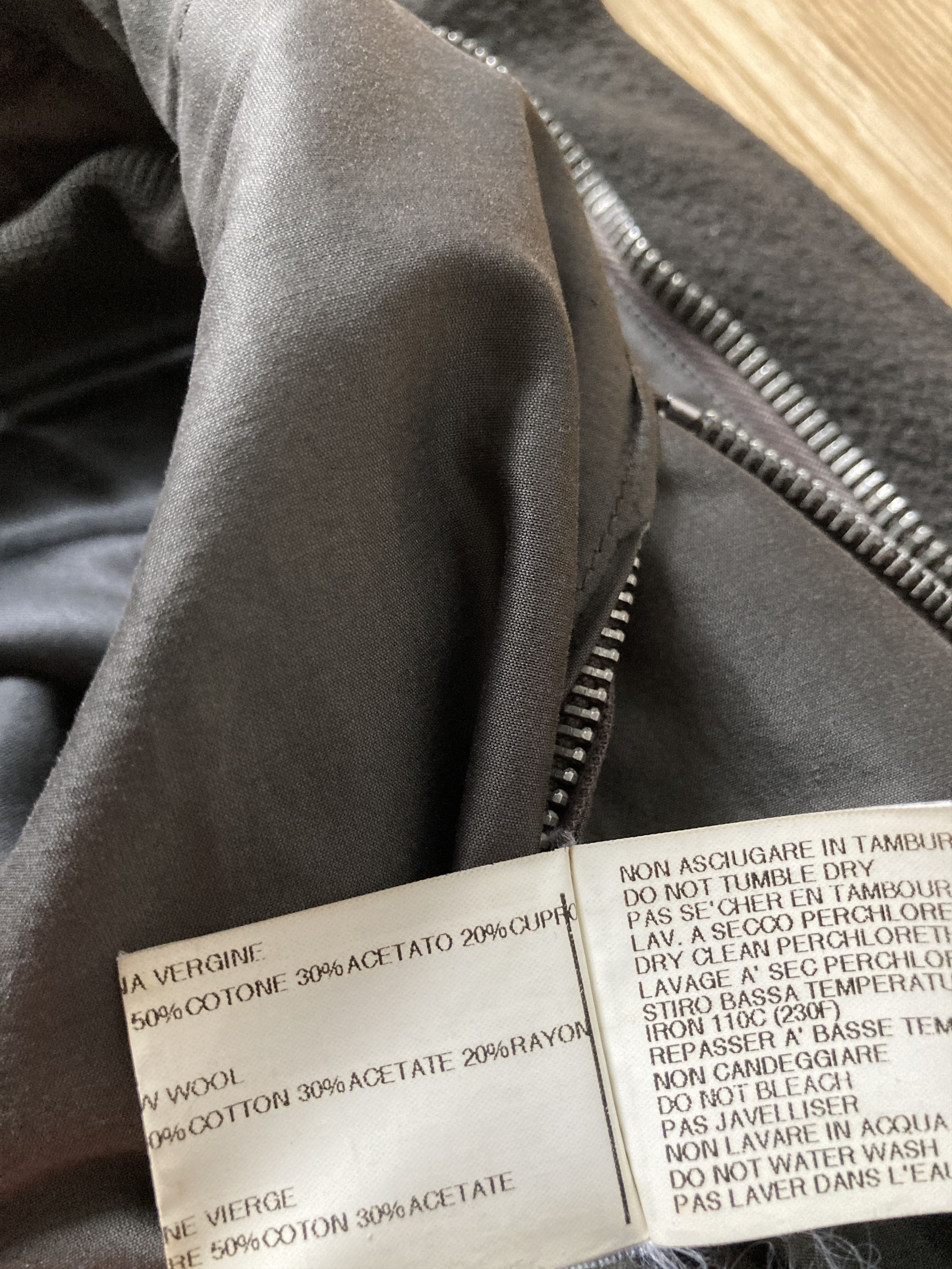 Rick Owens F/W 08 „STAG“ F1 Pilot Brown Wool Jacket Rick Owens L Size US L / EU 52-54 / 3 - 22 Thumbnail