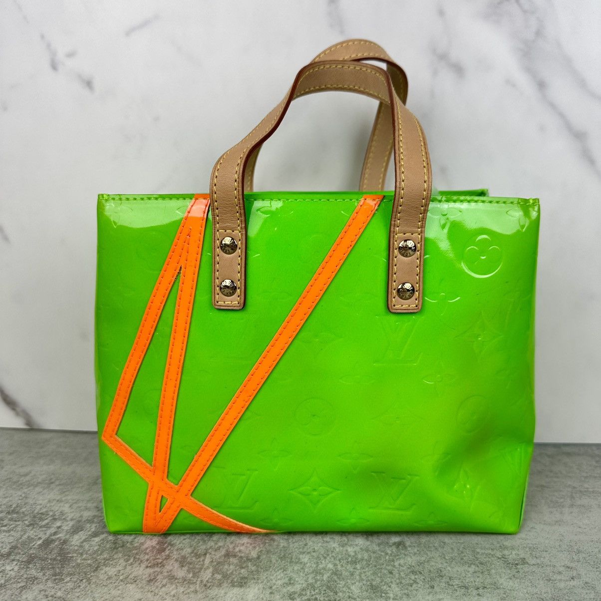 Louis Vuitton Louis Vuitton Green Vernis Reade PM Limited Edition Size ONE SIZE - 1 Thumbnail