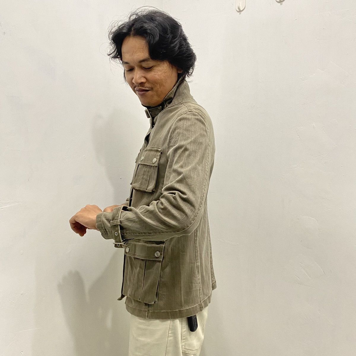 MCM × Vintage VINTAGE MCM JAPAN SERIES DENIM PARKAS JACKET Size M / US 6-8 / IT 42-44 - 7 Thumbnail
