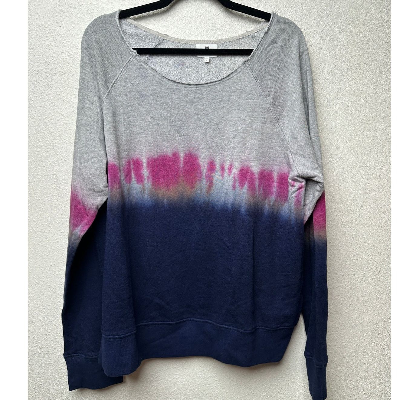 Sundry Sundry Sweater Gray Tie Dye Women US 4 Pullover Size S / US 4 / IT 40 - 6 Thumbnail