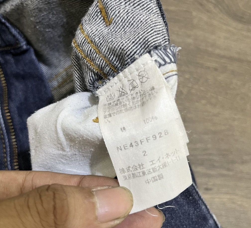 Japanese Brand Ne-net indigo blue denim pants “Slim” Size US 30 / EU 46 - 7 Thumbnail