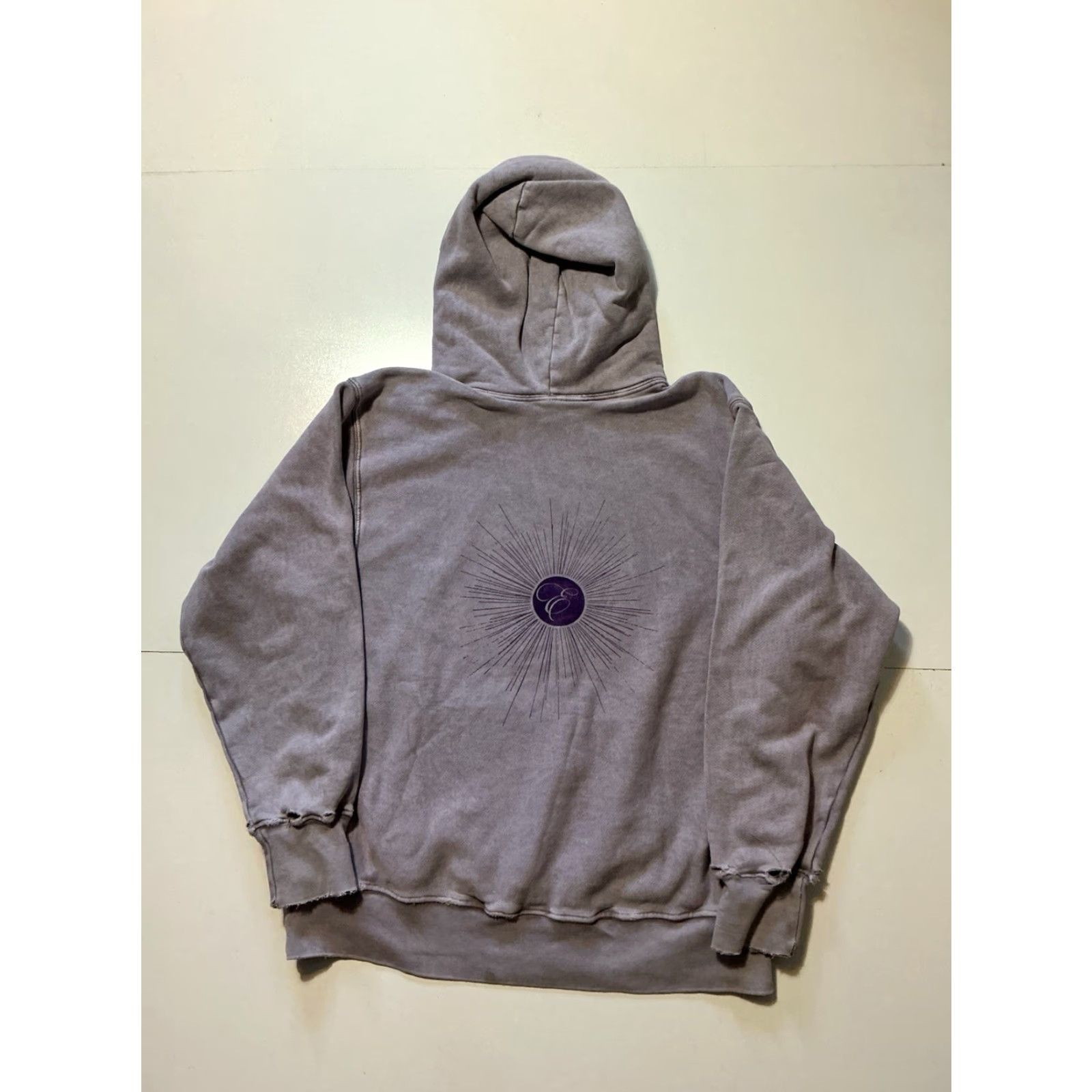 Les Tien VINTAGE Les Tien Hoodie Pullover Heavyweight Textured Lavender Stone M Medium Mens Boys? Wait Size US M / EU 48-50 / 2 - 3 Thumbnail