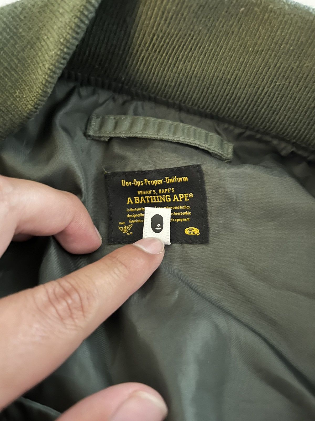 Bape Bathing Ape M-1 Bomber Jacket Size US L / EU 52-54 / 3 - 4 Thumbnail