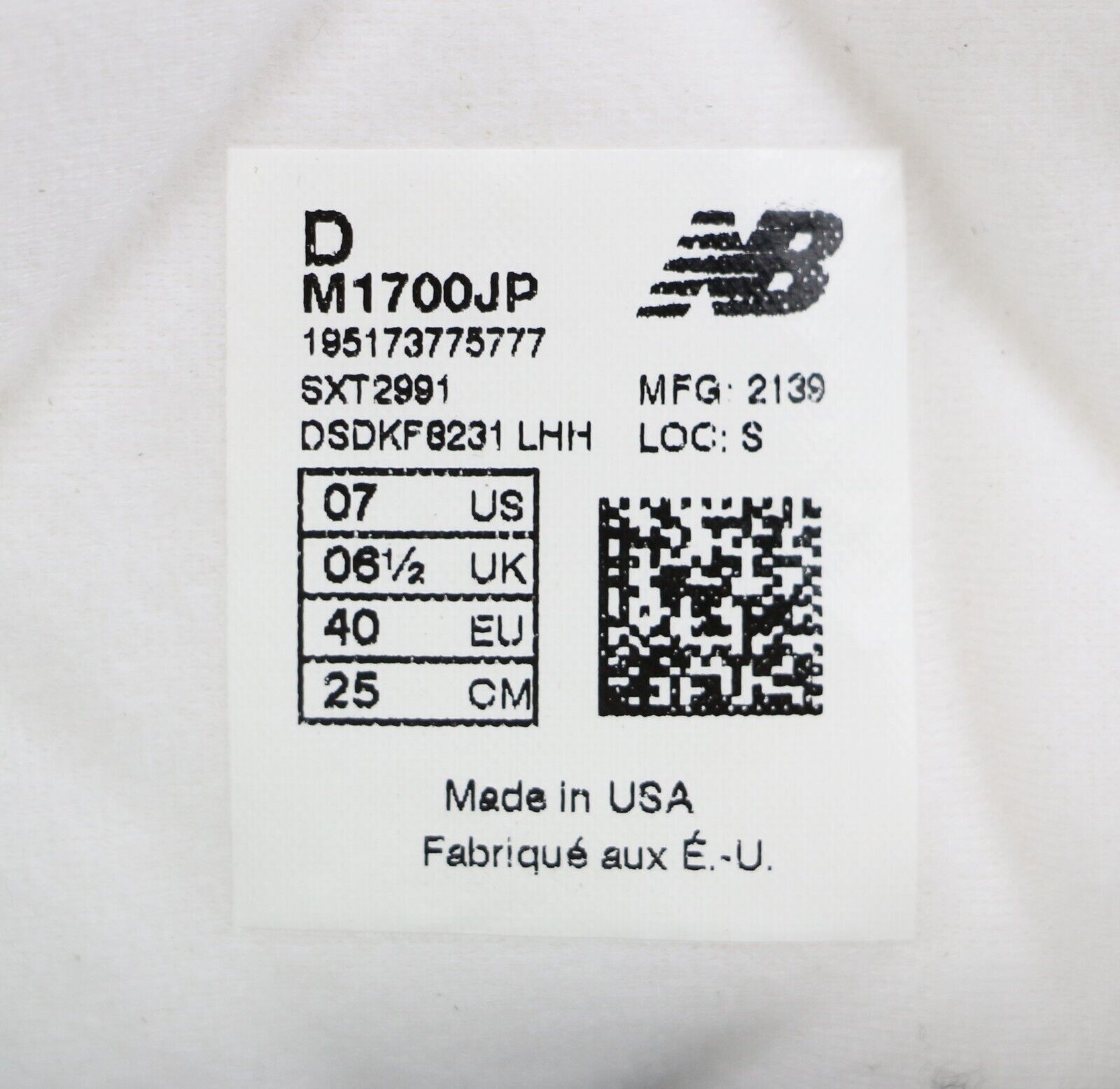 New Balance New Balance Shoes M1700JP Men's 8.5 Made in USA Exclusive Size US 7 / EU 40 - 10 Thumbnail